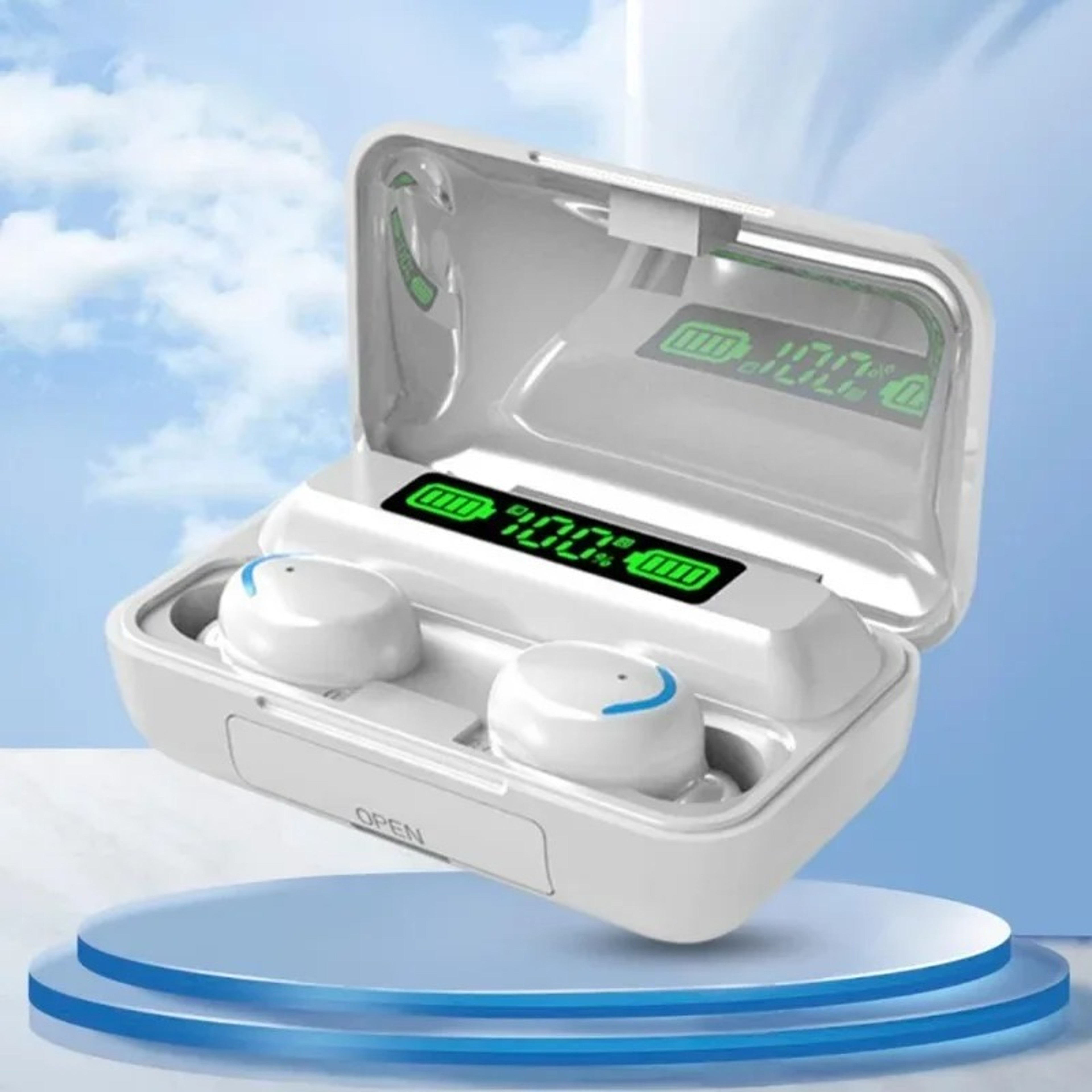 Wireless Bluetooth Earbuds with Charging Case, Deep Bass TWS Earbuds for Sports & Everyday Use – view 3