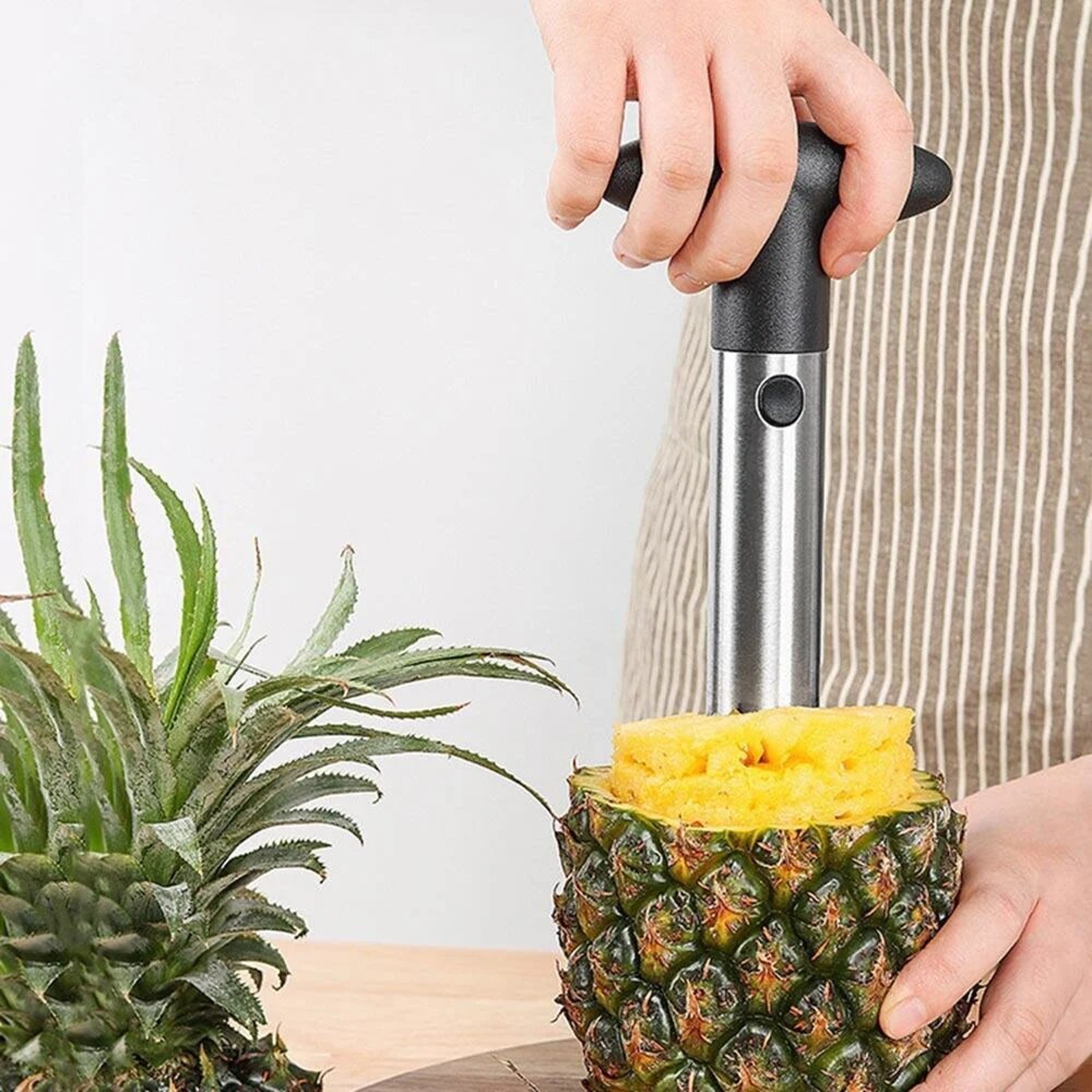 Premium Pineapple Corer & Pineapple Slicer Stainless Steel Fruit Cutter Tool – view 1