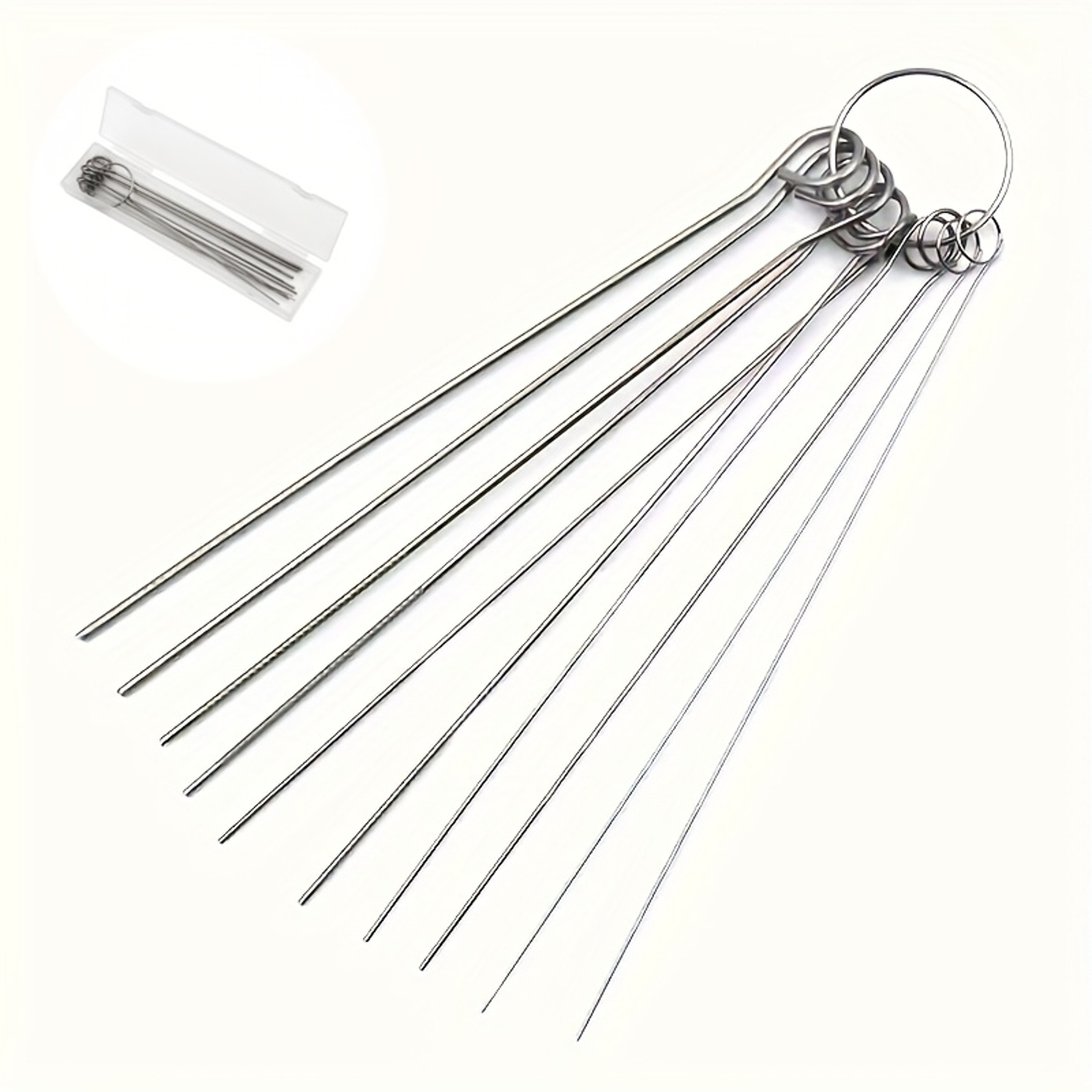 Shower Head Cleaning Brush Set With Stainless Steel Needles For Shower Nozzle Deep Cleaning 5