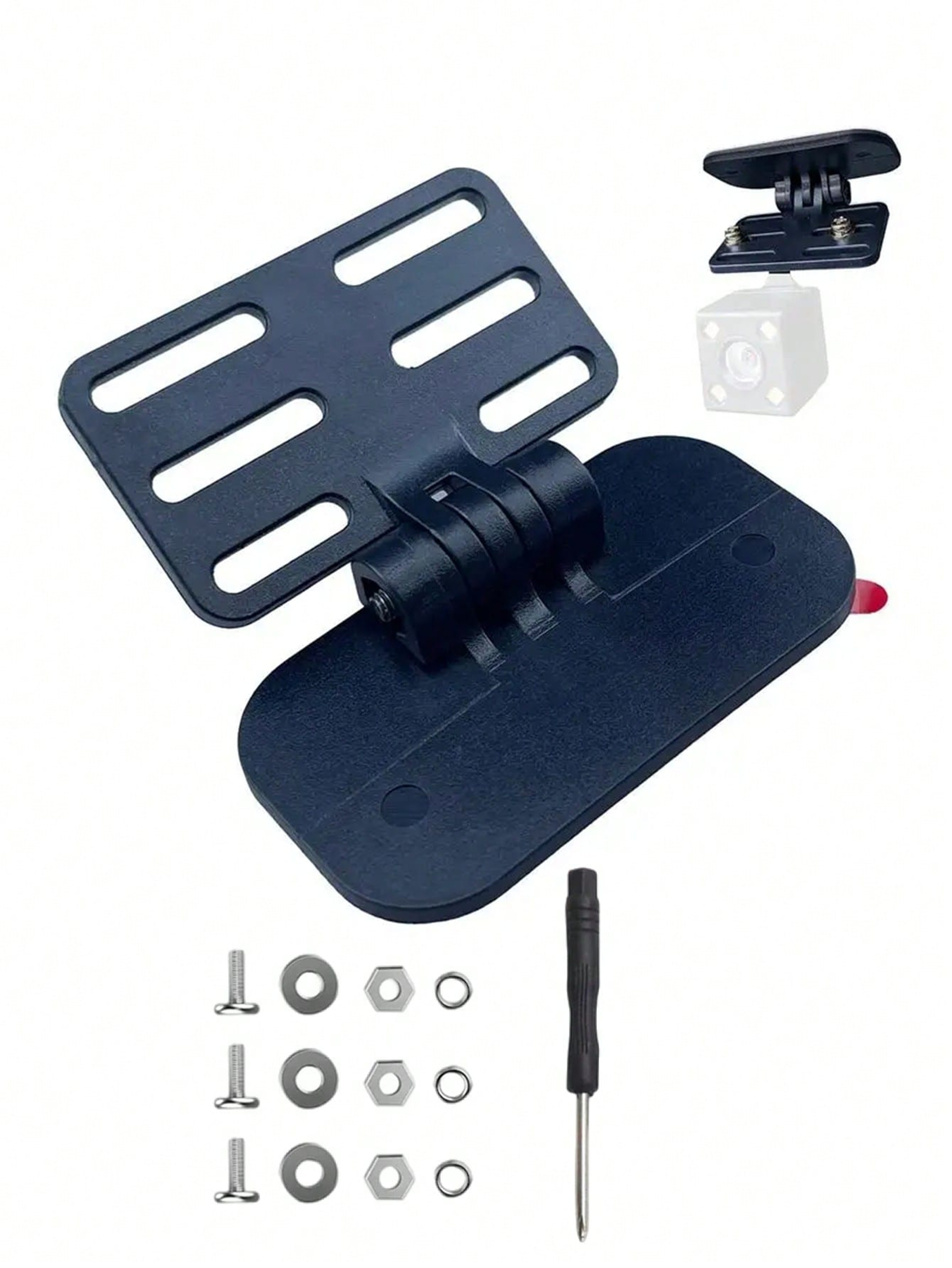 Universal Rear Camera Mount Adjustable Dash Cam Mount No-Drill Windshield Camera Holder – view 7