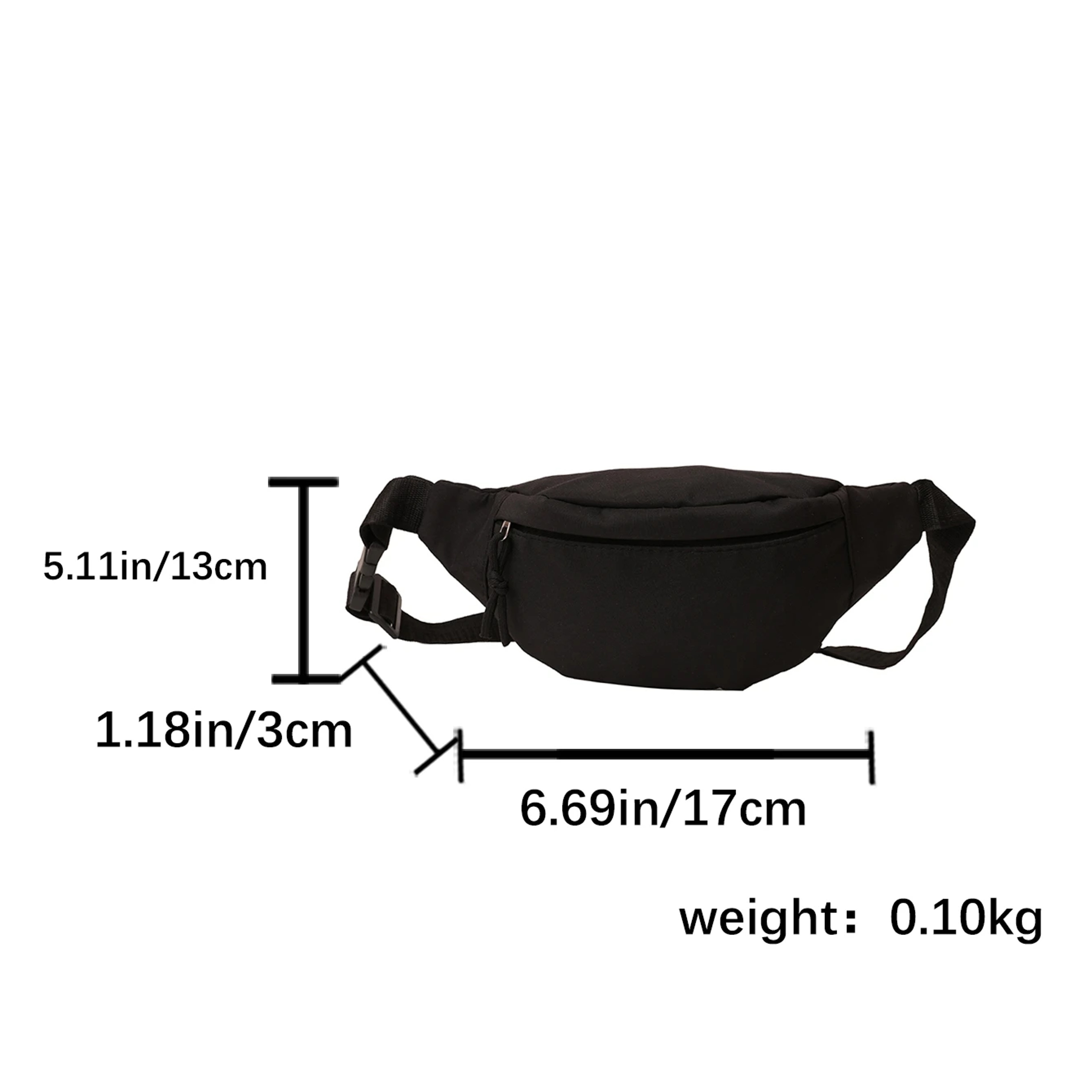 Crossbody Sling Bag MultiWear Belt Bag For Travel Sports  Everyday Carry 7