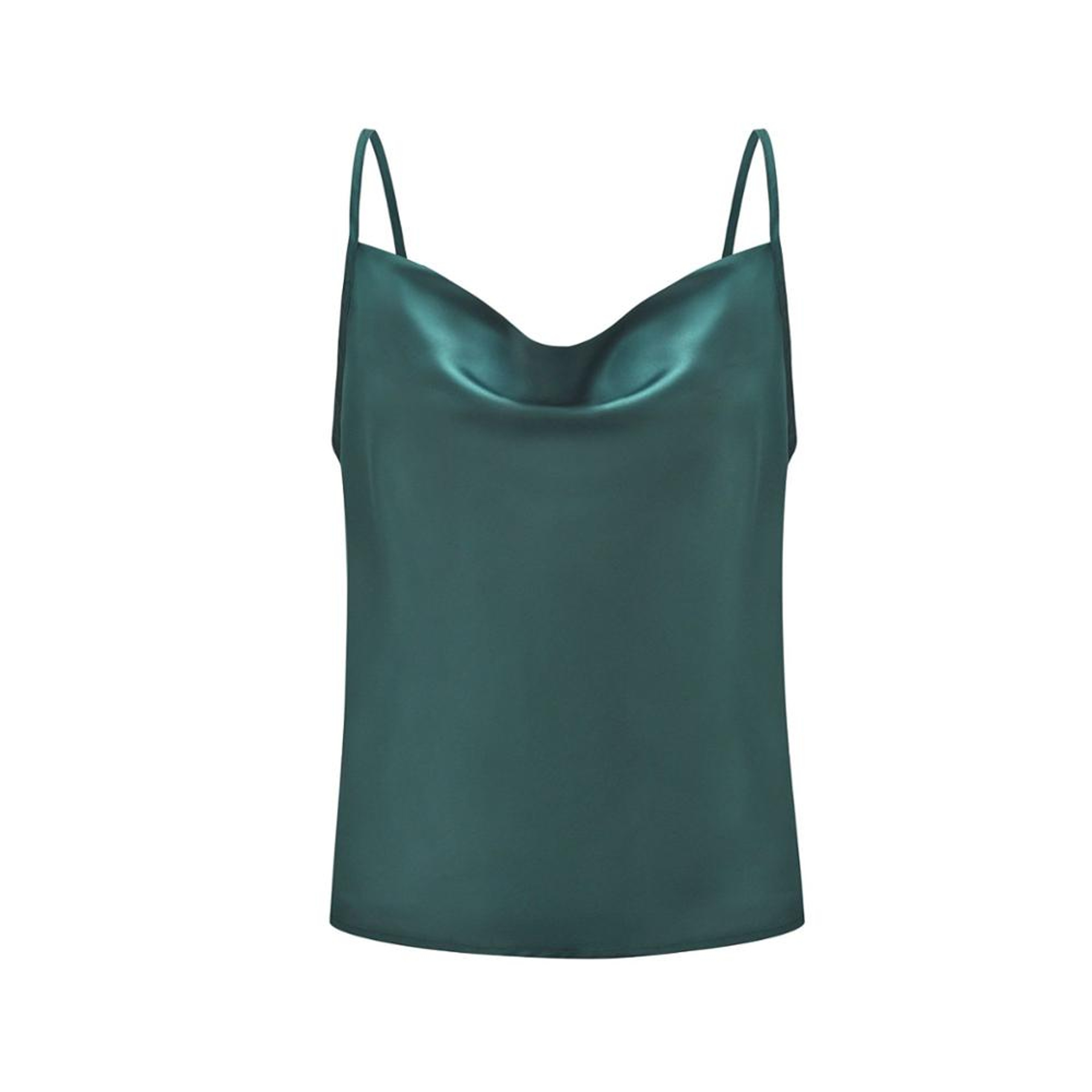 Silky Satin Camisole For Women Spaghetti Strap Summer Tank Top 2