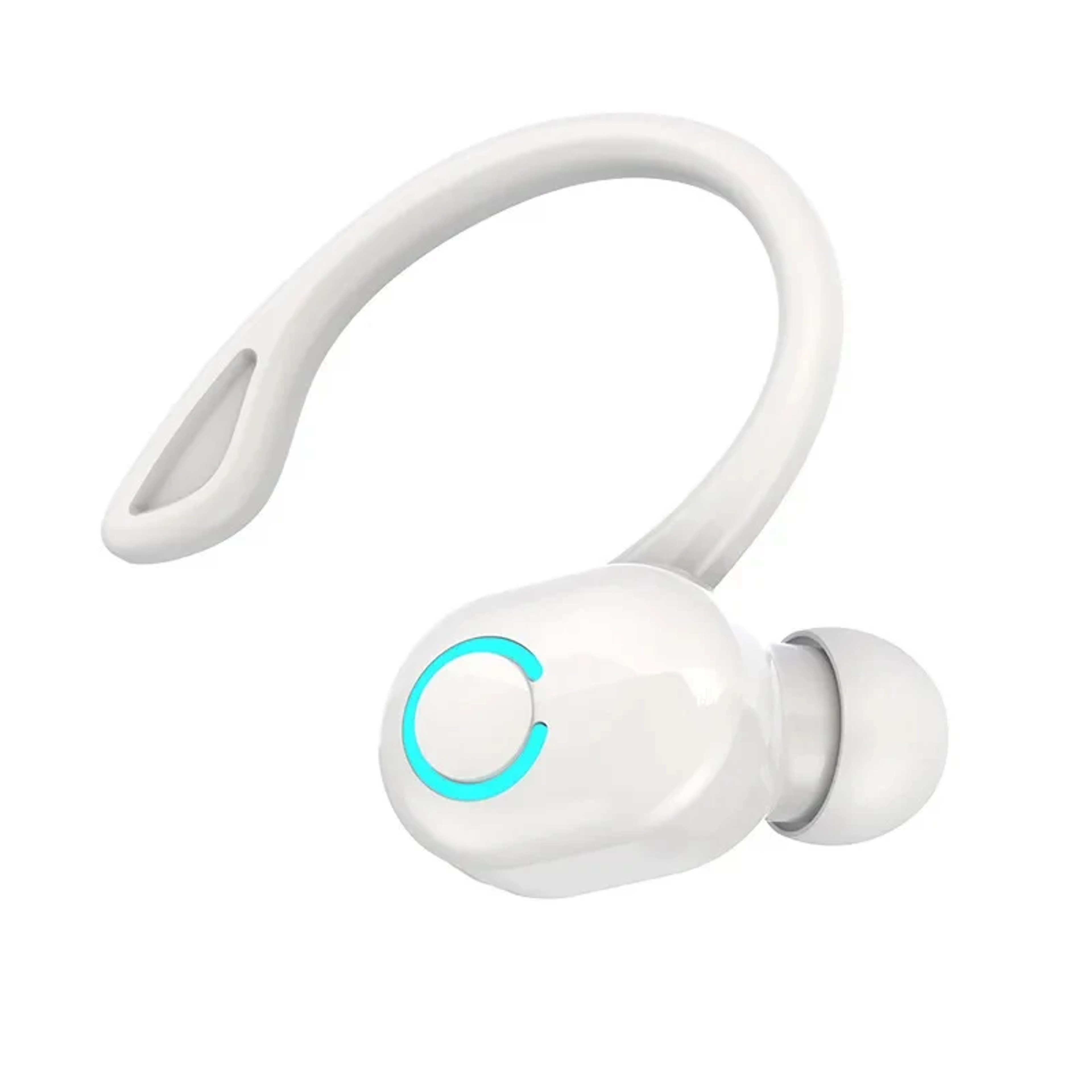 Bluetooth Ear Hook Headphones With Mic Wireless Sports  Business Headset 0