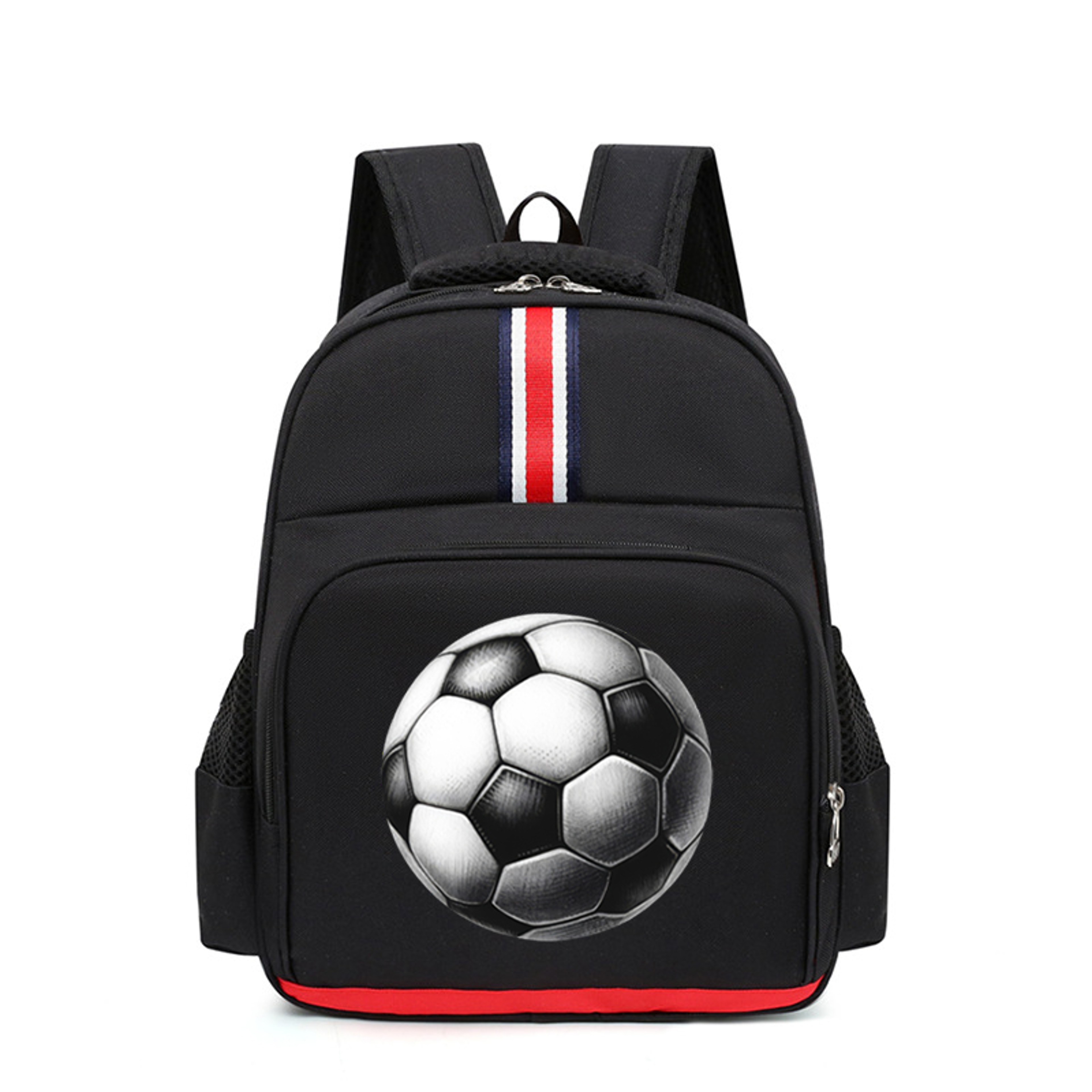 Football Print Kids Soccer Backpack For Boys  Girls Lightweight Kindergarten Backpack For Preschool 2