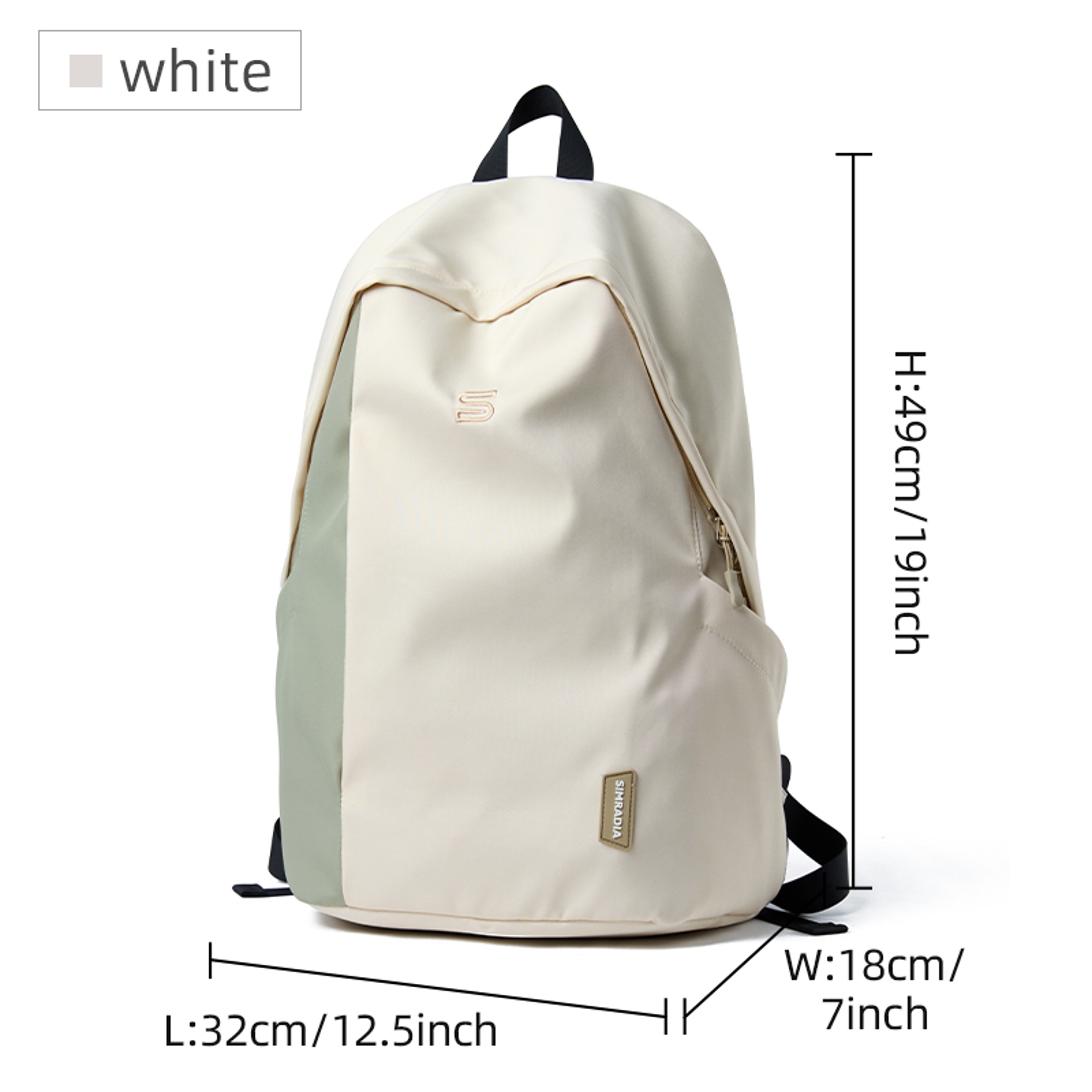 Minimalist Laptop Backpack Waterproof Travel  School Daypack 2