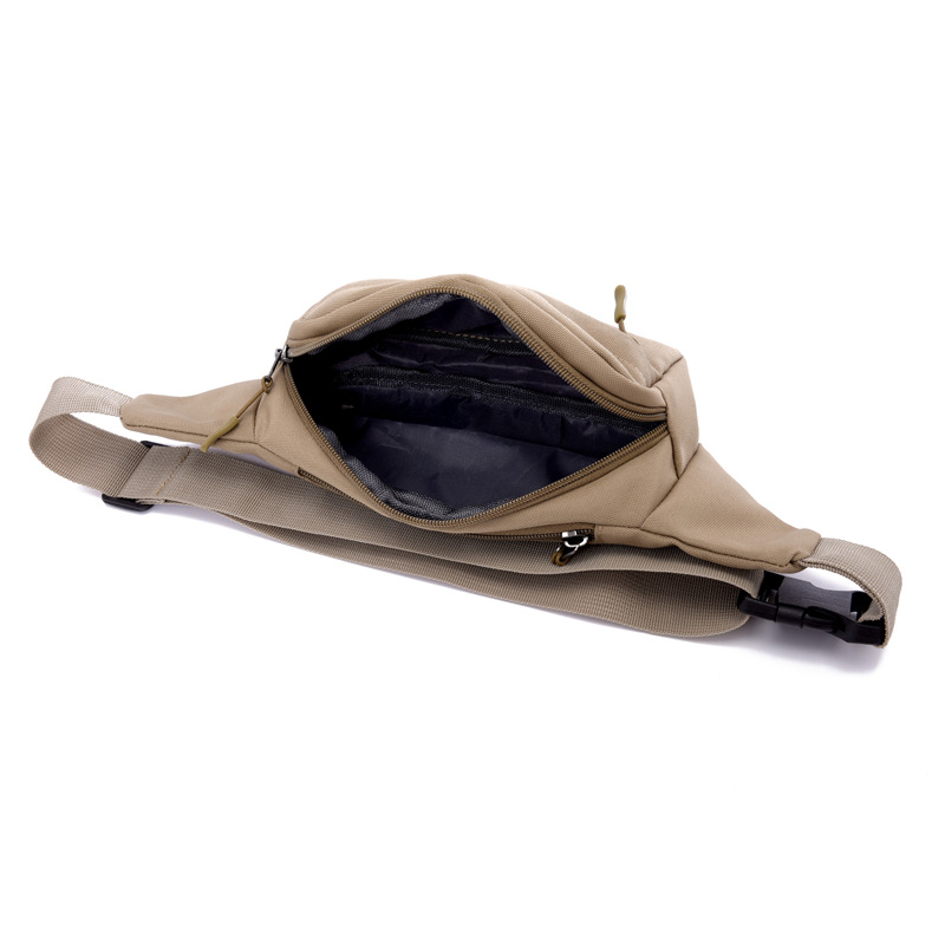 Canvas Waist Bag With Pockets Large Phone Belt Bag Travel Fanny Pack For Men  Women 8