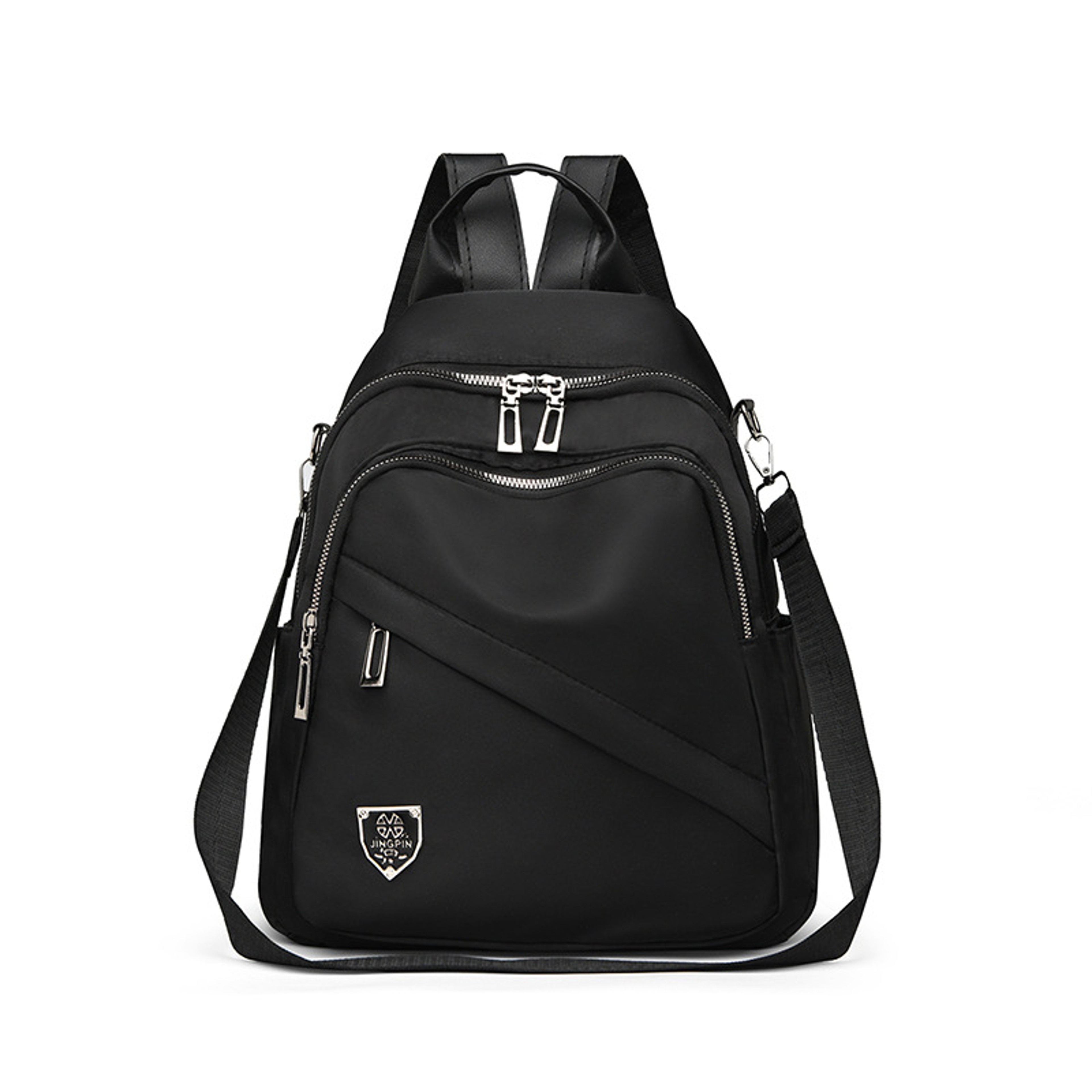 Womens Backpack Large Capacity Black Casual Daypack For Travel School  Everyday Use 5