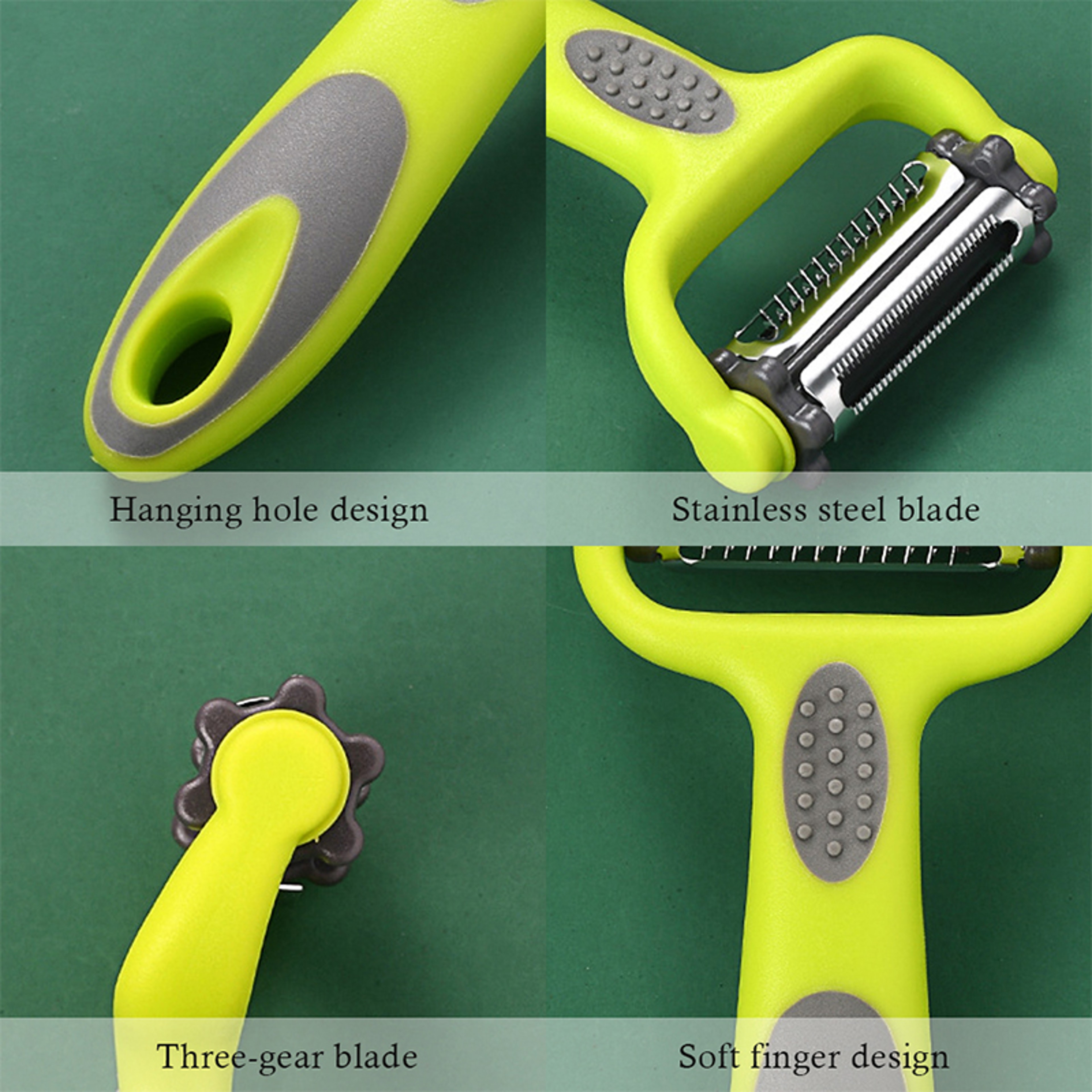 Vegetable Peeler & Julienne Peeler Multi Function Kitchen Slicer – view 5