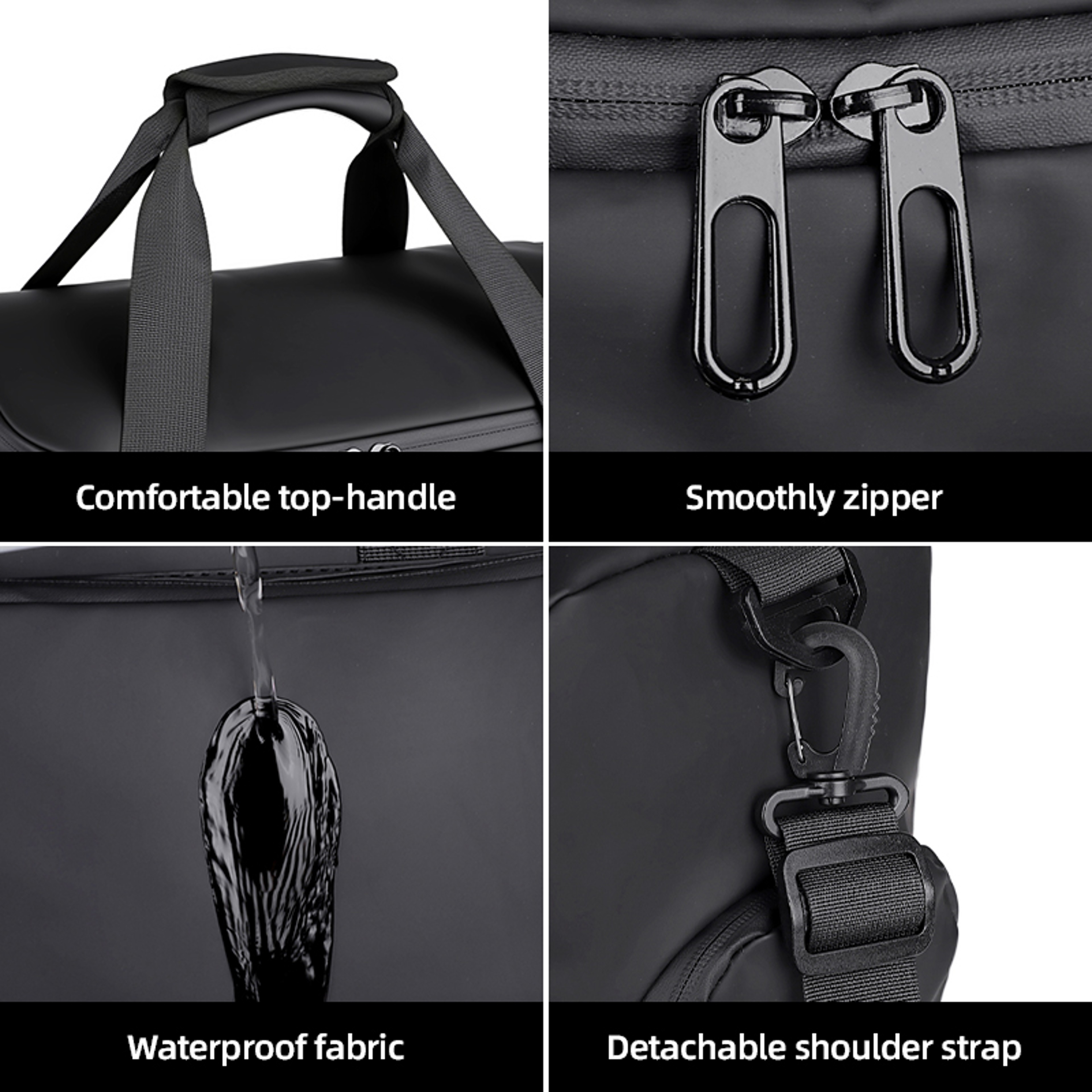 Gym Bag With Shoe Compartment Travel Sports Duffel With Dry Wet Storage 6