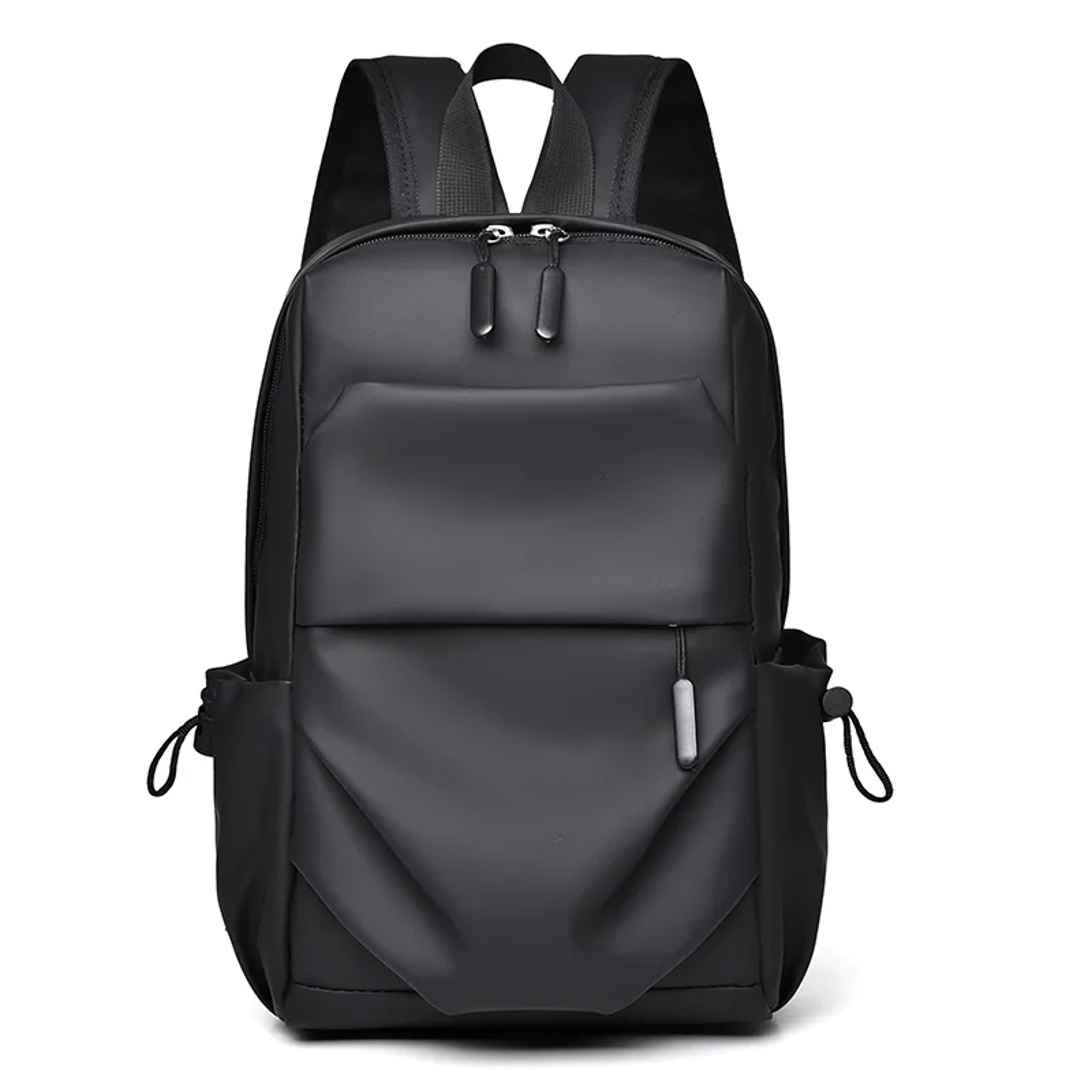 Leather Backpack For Men Waterproof PU Travel  Commuter Backpack 2