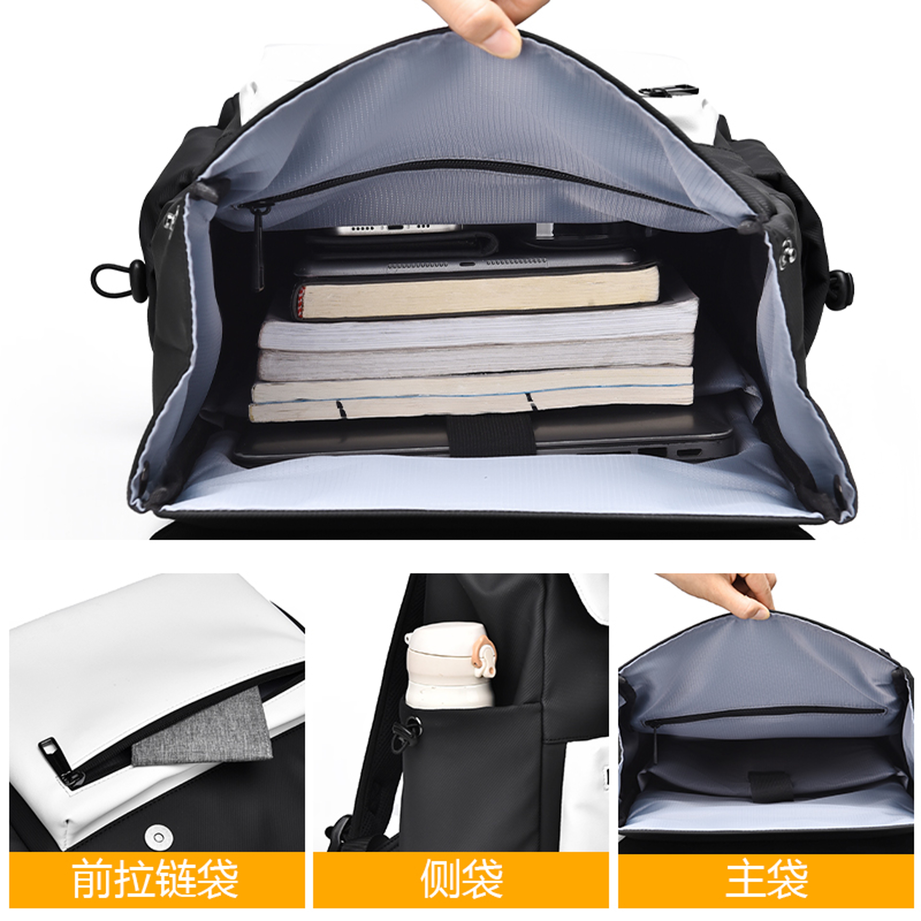 Laptop Backpack For Laptop WaterResistant Oxford Business  Travel Backpack 3
