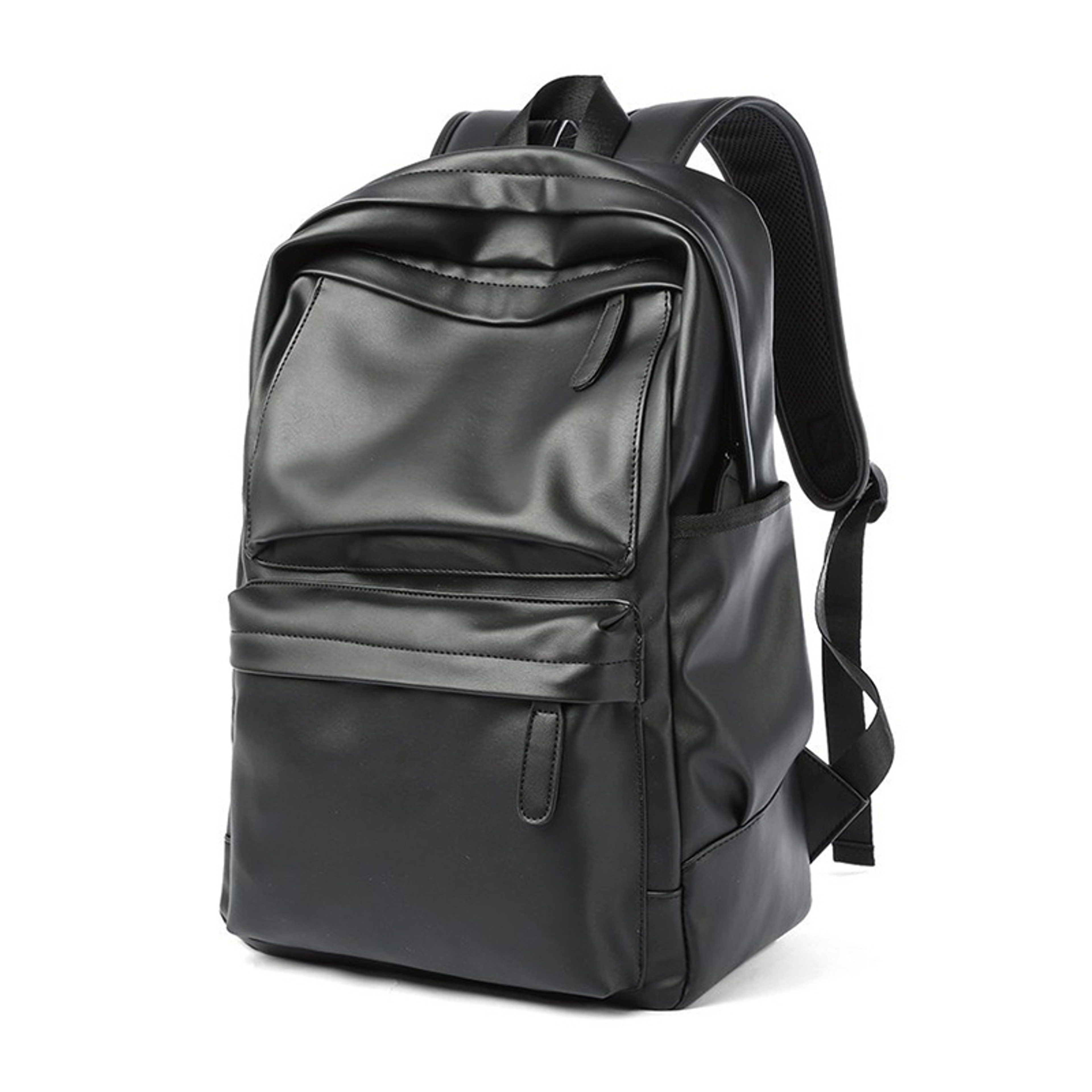 Urban Voyager PU Leather Backpack for Men with Laptop Sleeve back to school backpack – view 7