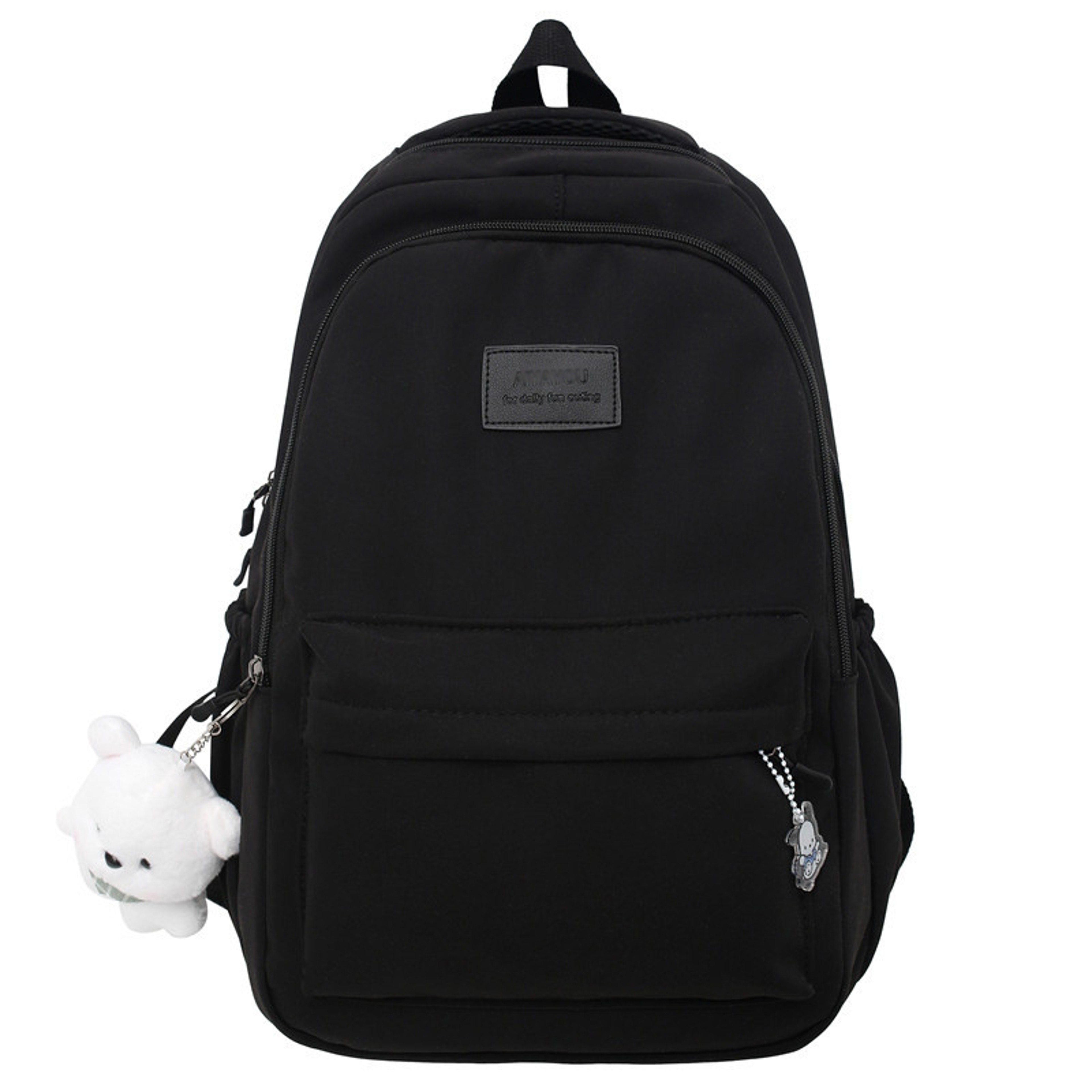 Fashionable Waterproof College Backpack For Women Men Laptop School Travel Bag 2