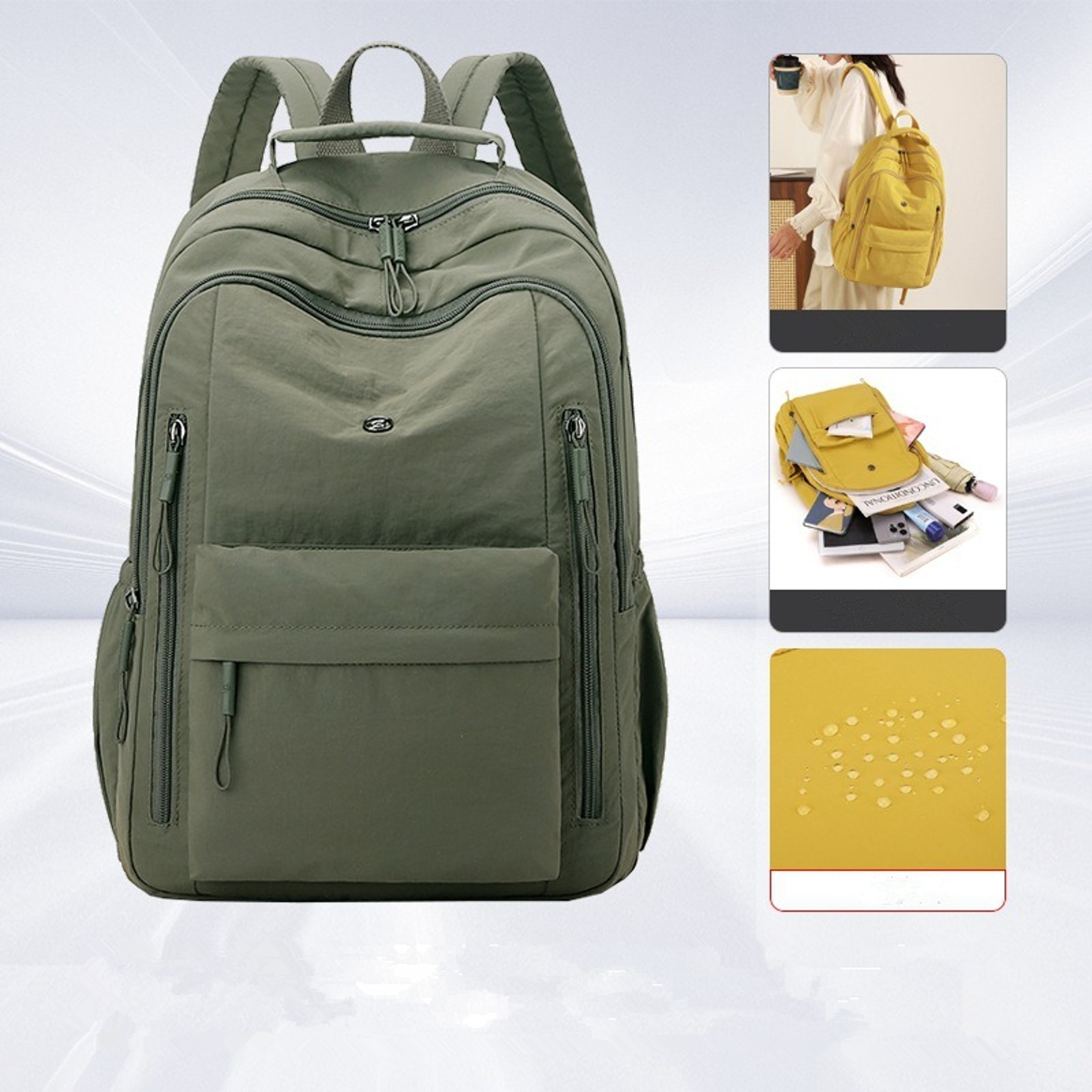 Lightweight Laptop Backpack For Laptop Back To School Backpack Travel Daypack 4