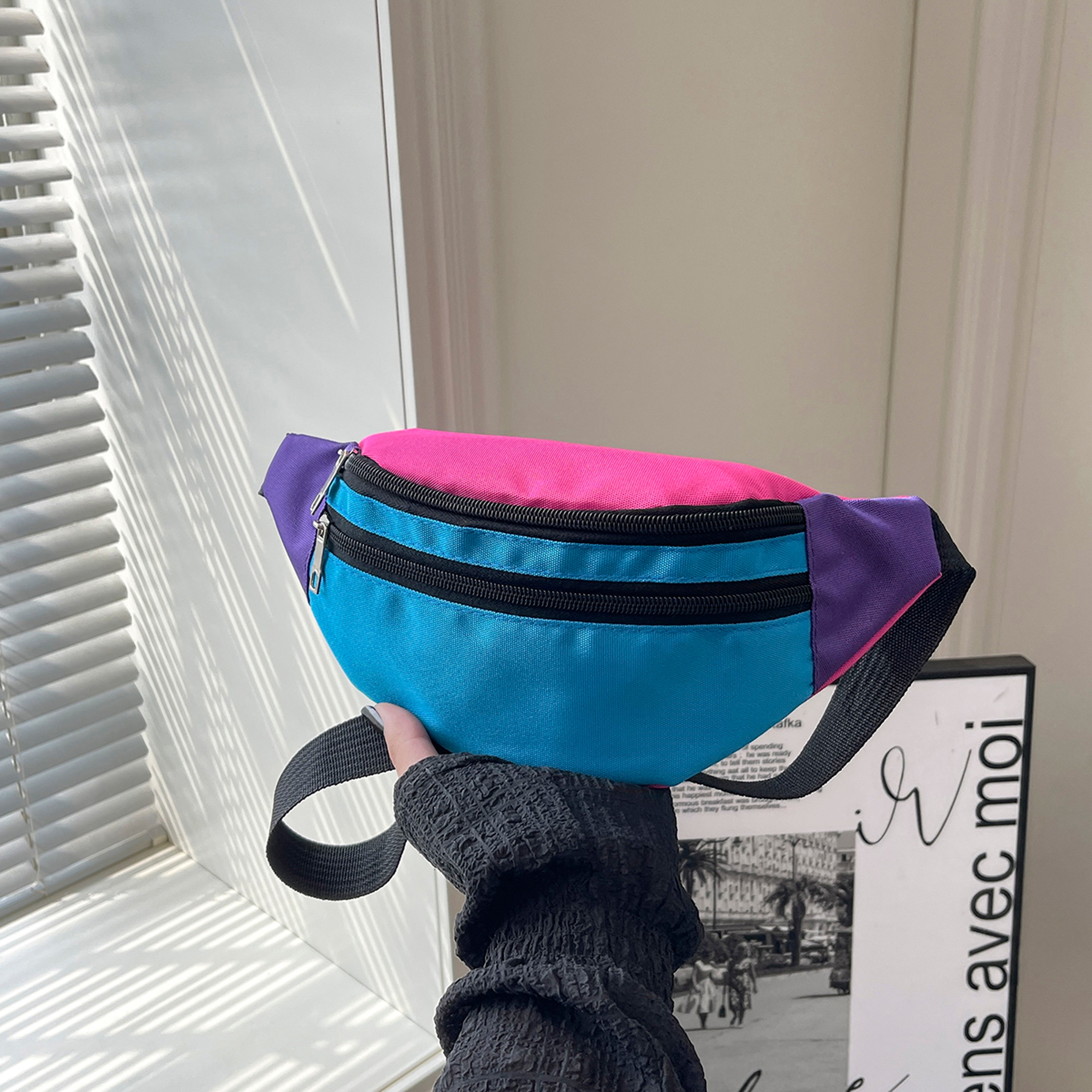 Travel Crossbody Belt Bag For Men  Women Back To School Backpack Phone Sling Fanny Pack 6