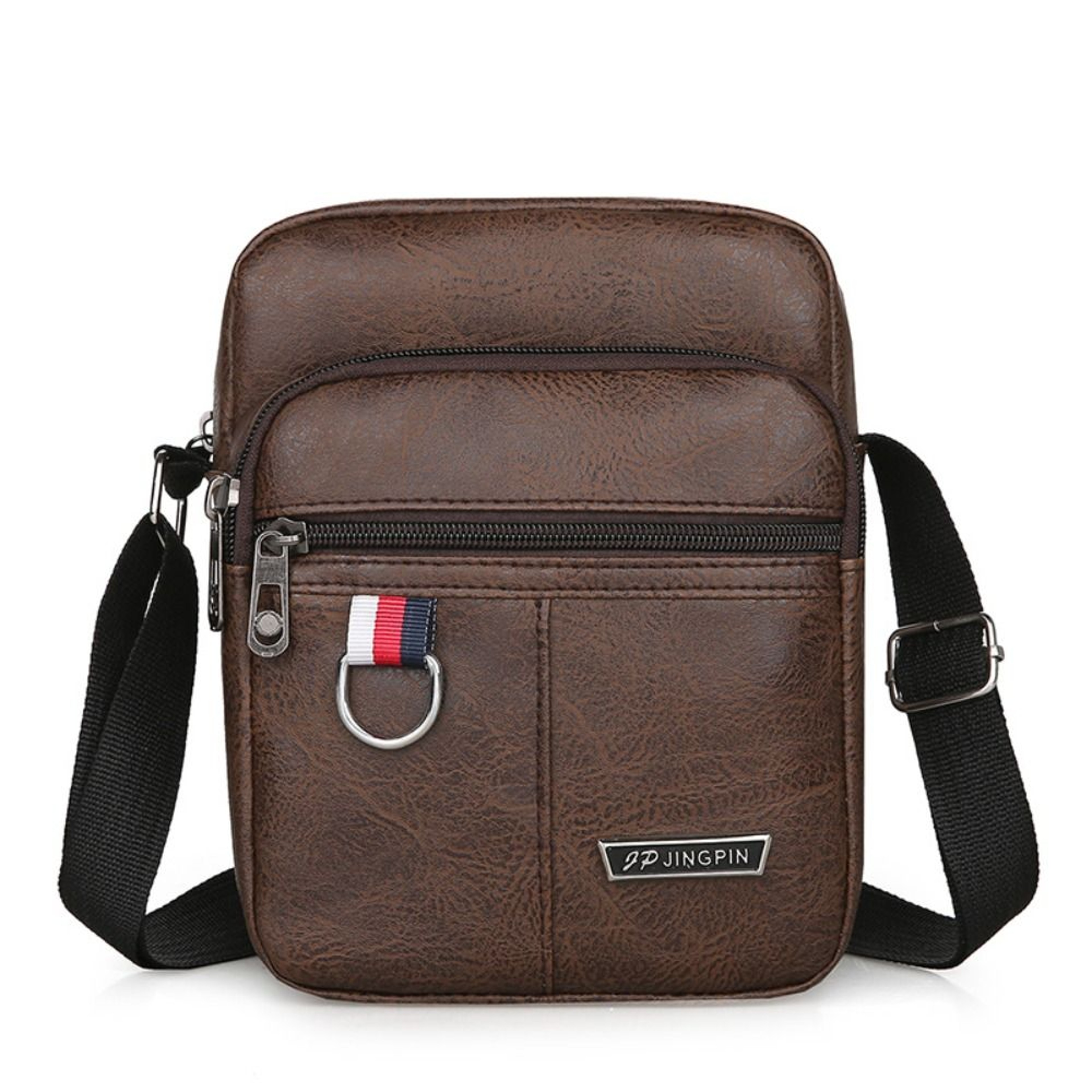 Urban Voyager Leather Messenger Bag For Men Large Capacity Mens Shoulder Bag Waterproof PU Leather 2