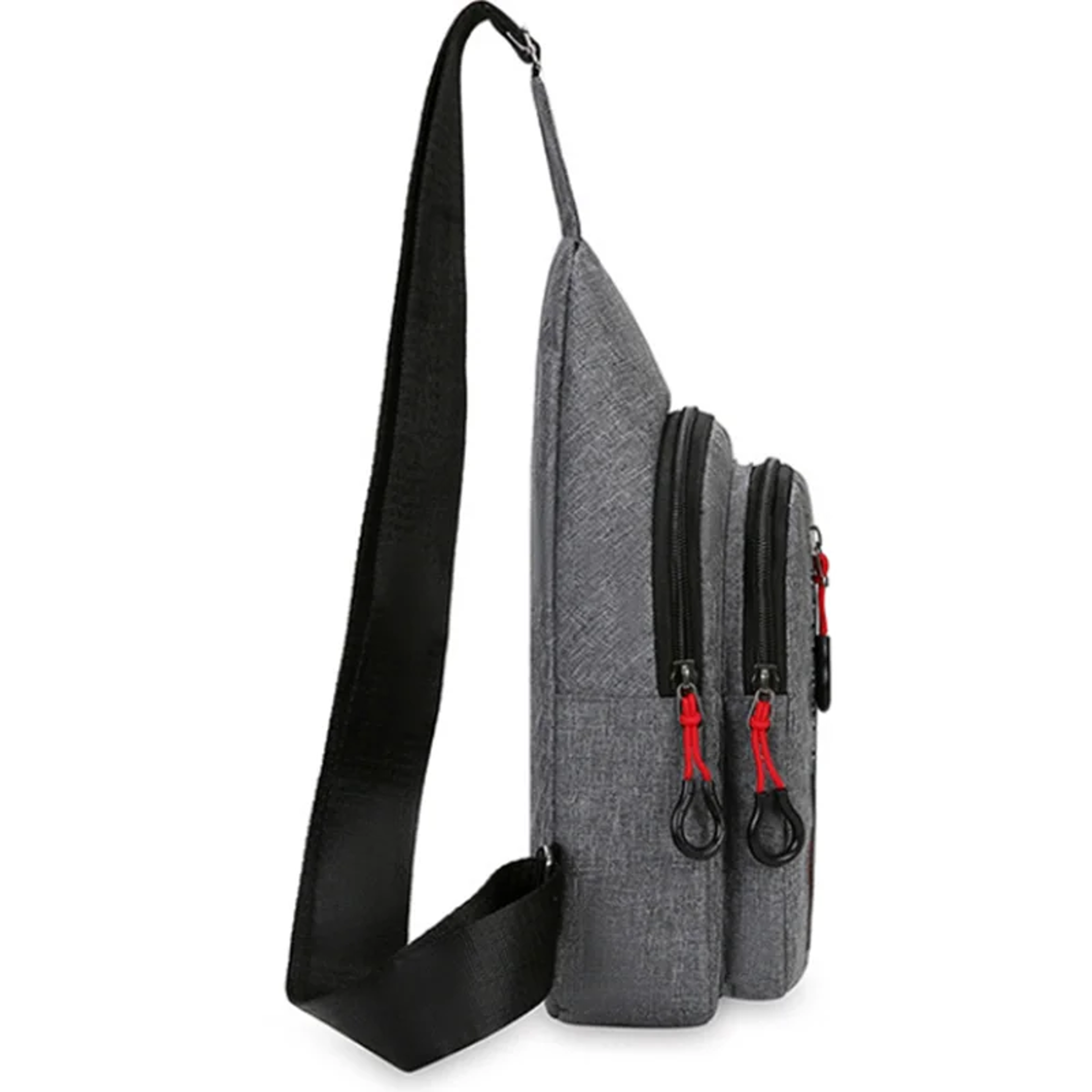 Mens Chest Bag Crossbody Sling Bag Casual Shoulder Bag For Travel Cycling And Everyday Carry 2