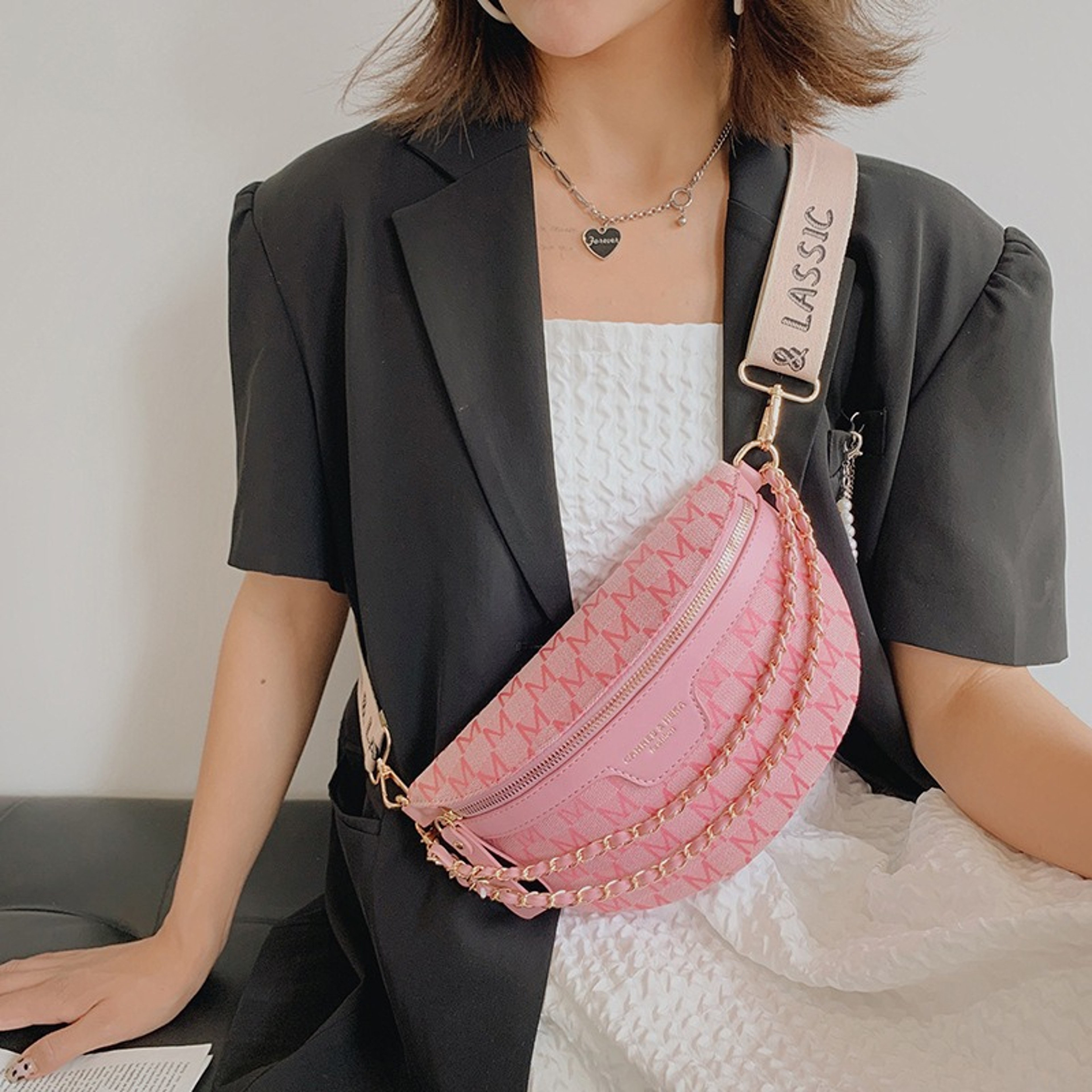 Womens Canvas Belt Bag Fashion Sling Bag Crossbody Waist Bag For Everyday Travel 7