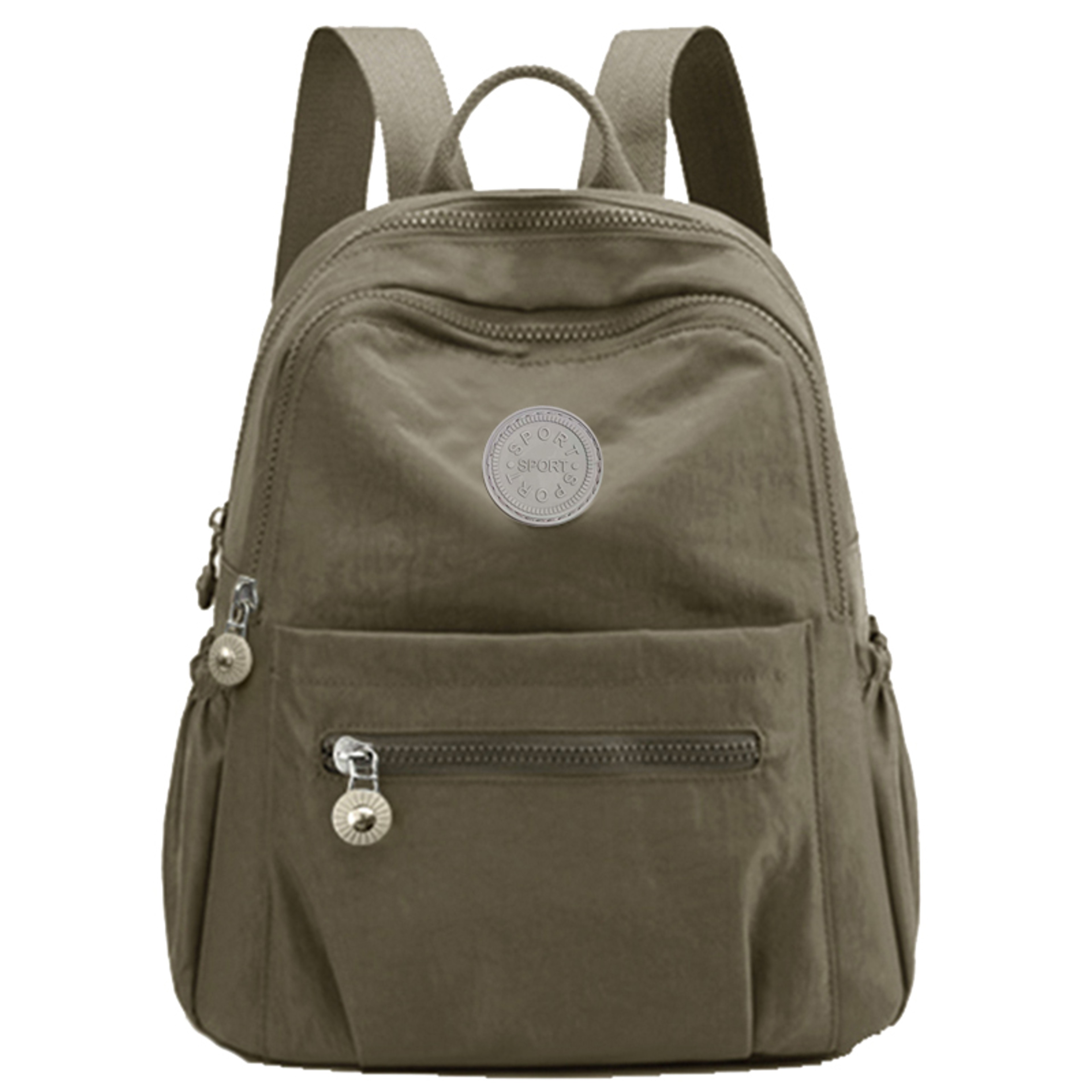 Simple Solid Tone Womens Lightweight Fashion Backpack 7