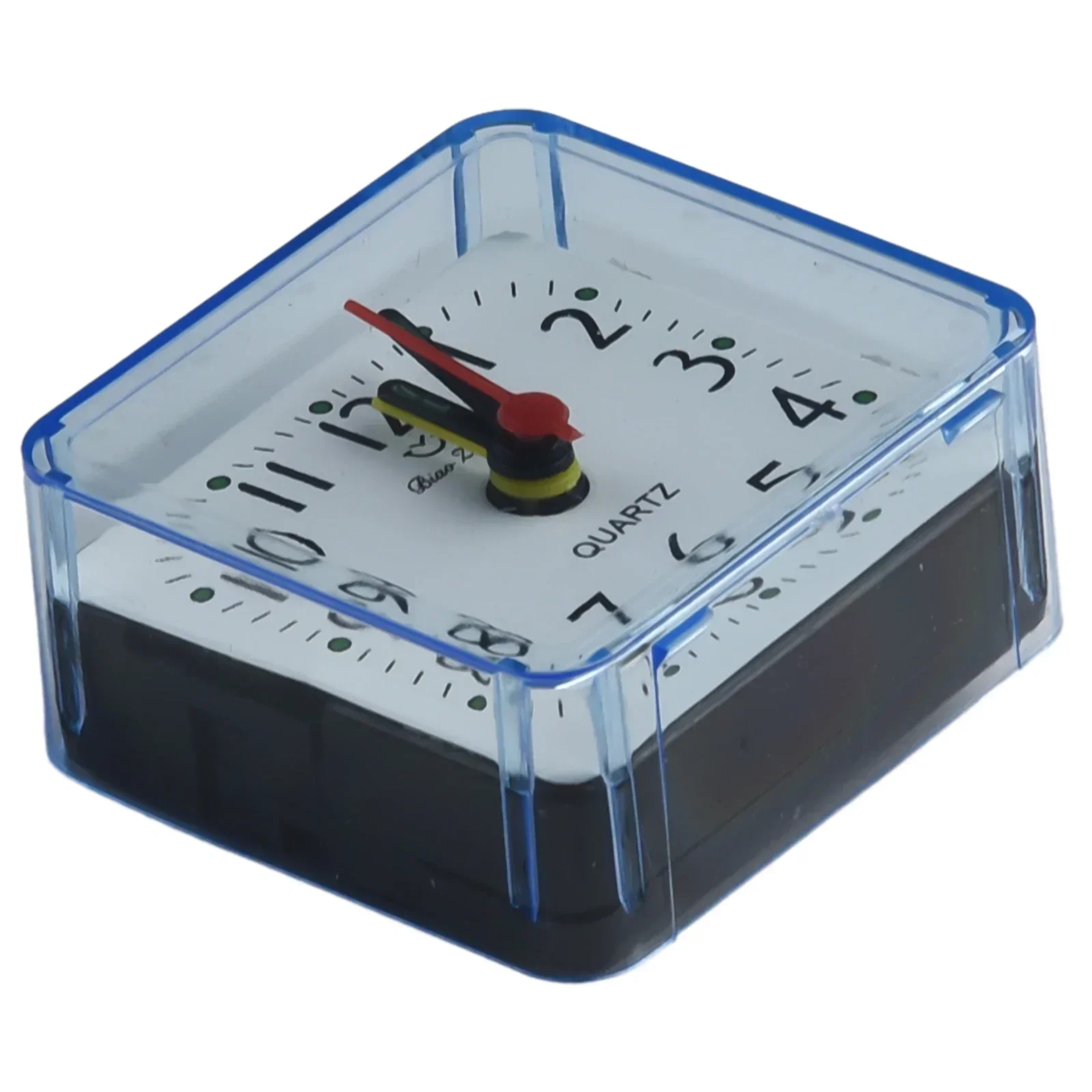 Cute Small Bedside Alarm Clock Portable Student Square Desk Clock With Loud Beeping Alarm 3
