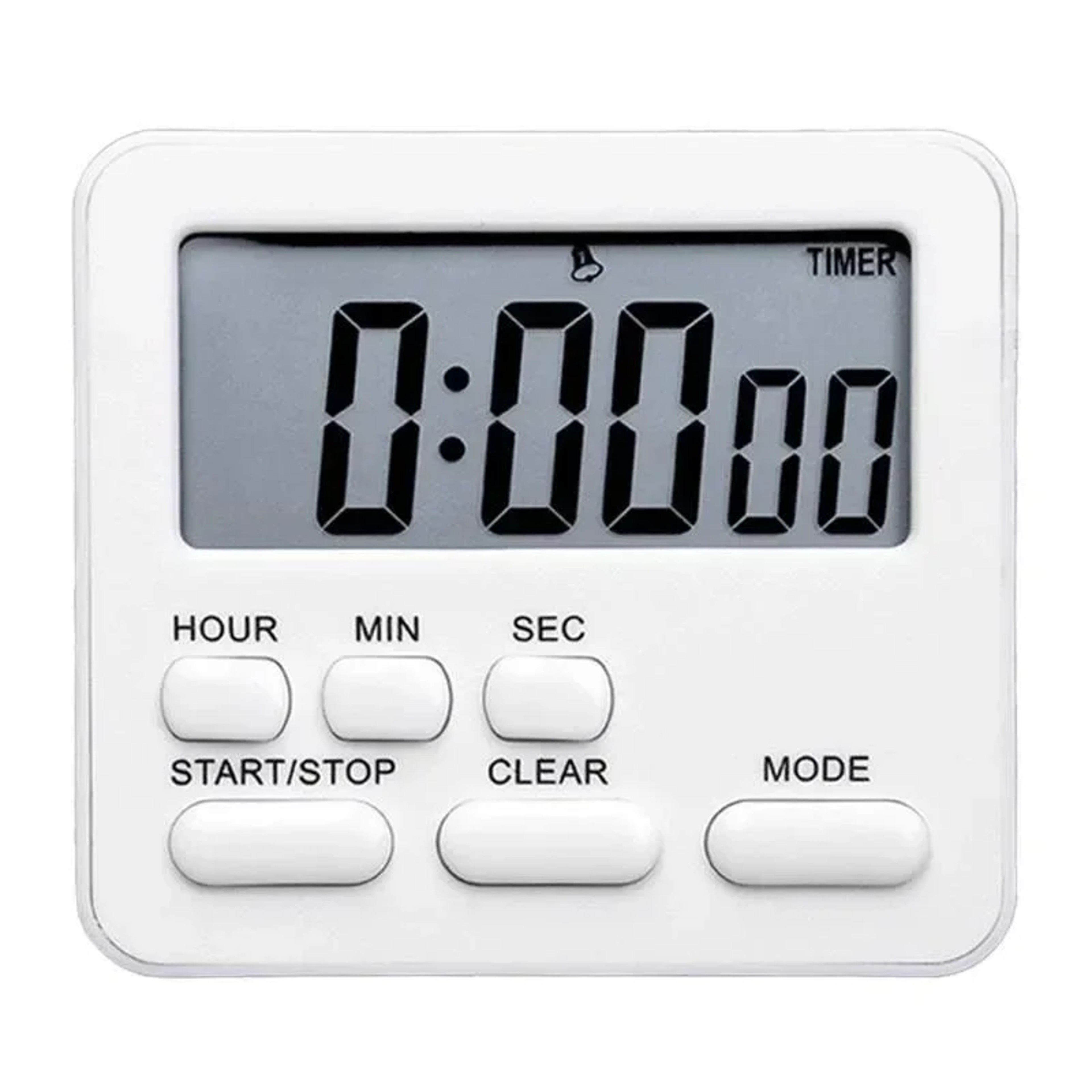 Digital Kitchen Timer Multifunction Countdown Timer Digital Alarm Clock With Stopwatch Display 7
