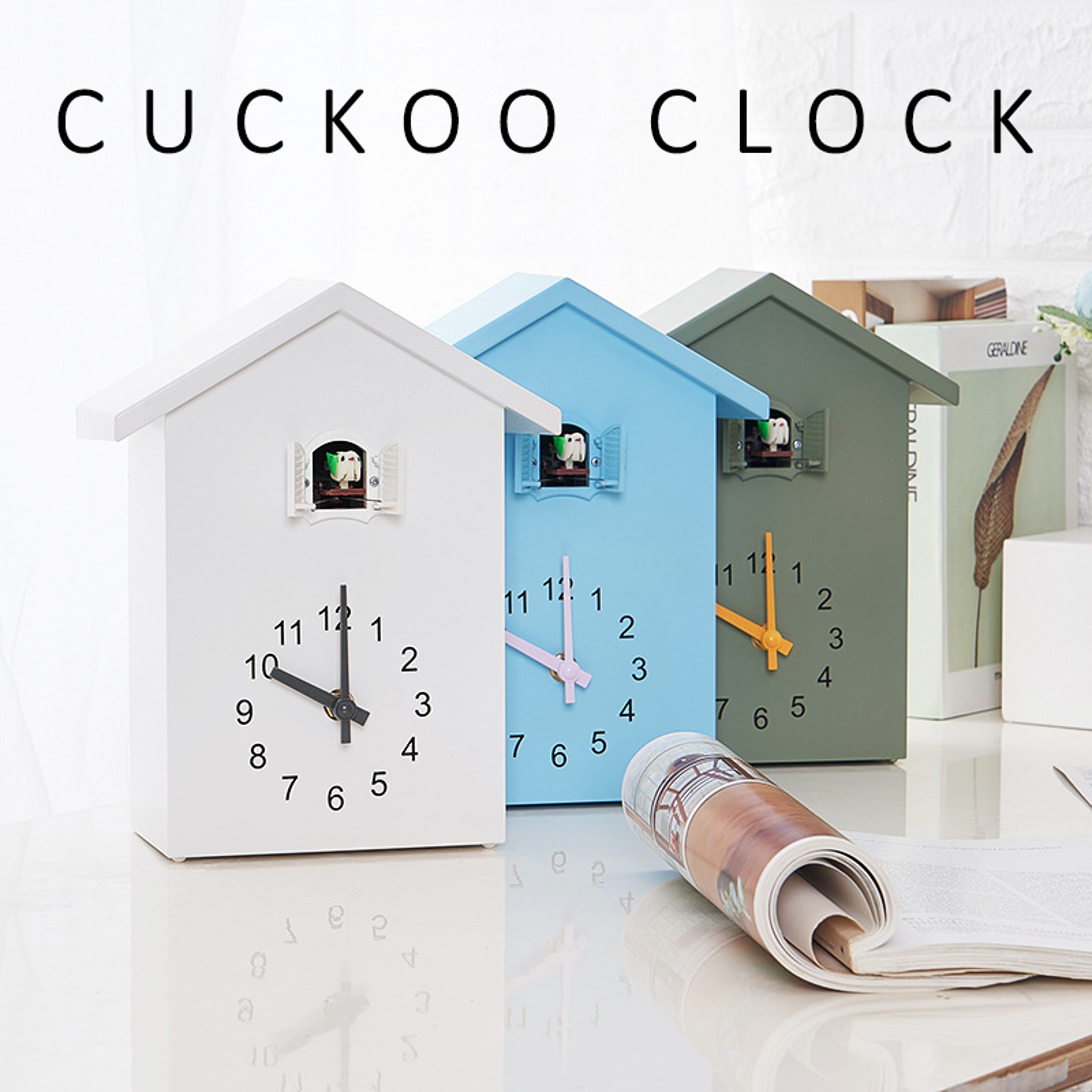 Cuckoo Wall Clock Decorative Bird Wall Clock Modern Home Decor 5