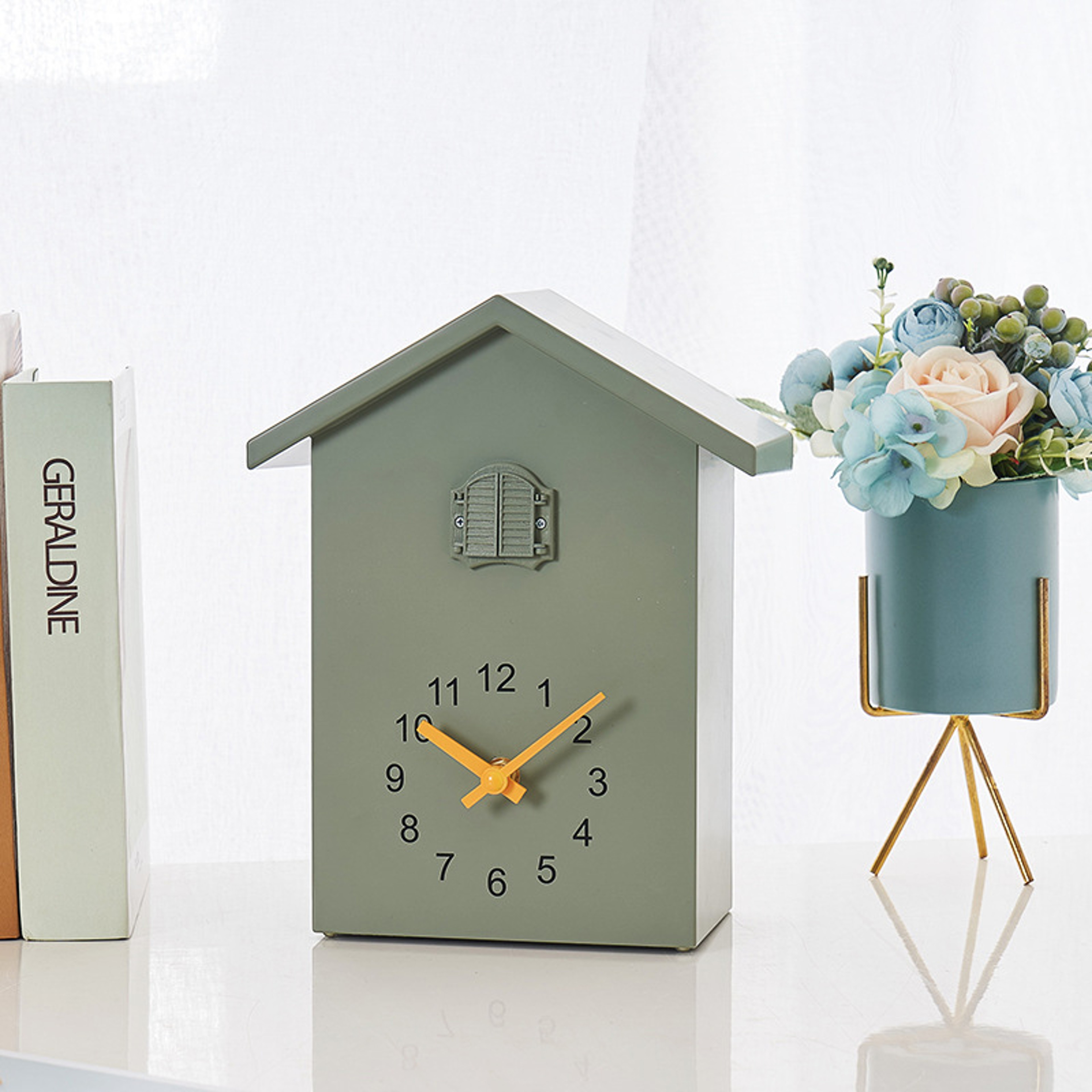 Cuckoo Wall Clock Decorative Bird Wall Clock Modern Home Decor 6