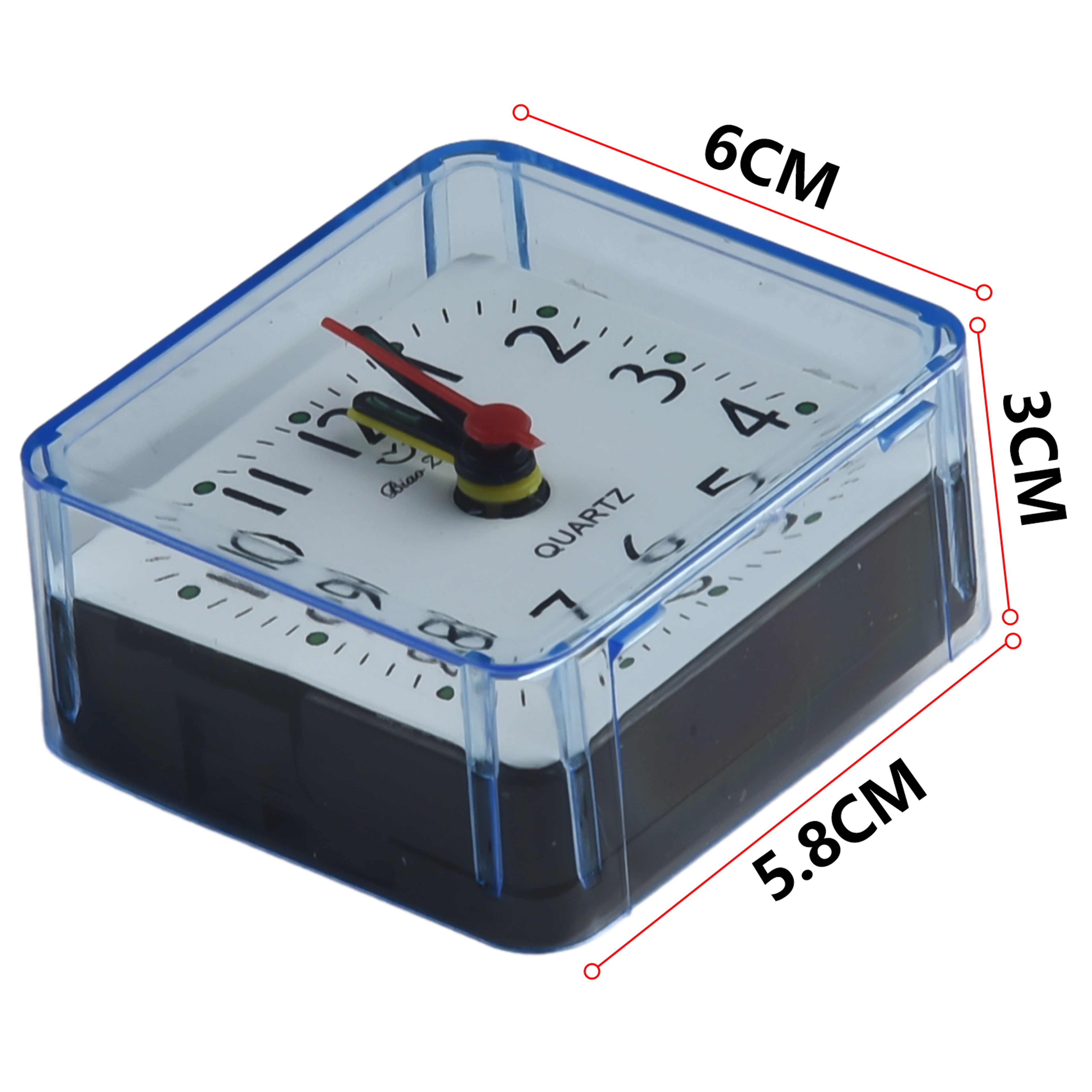 Digital Alarm Clock Bedside Small Battery Operated Wake Up Clock 5