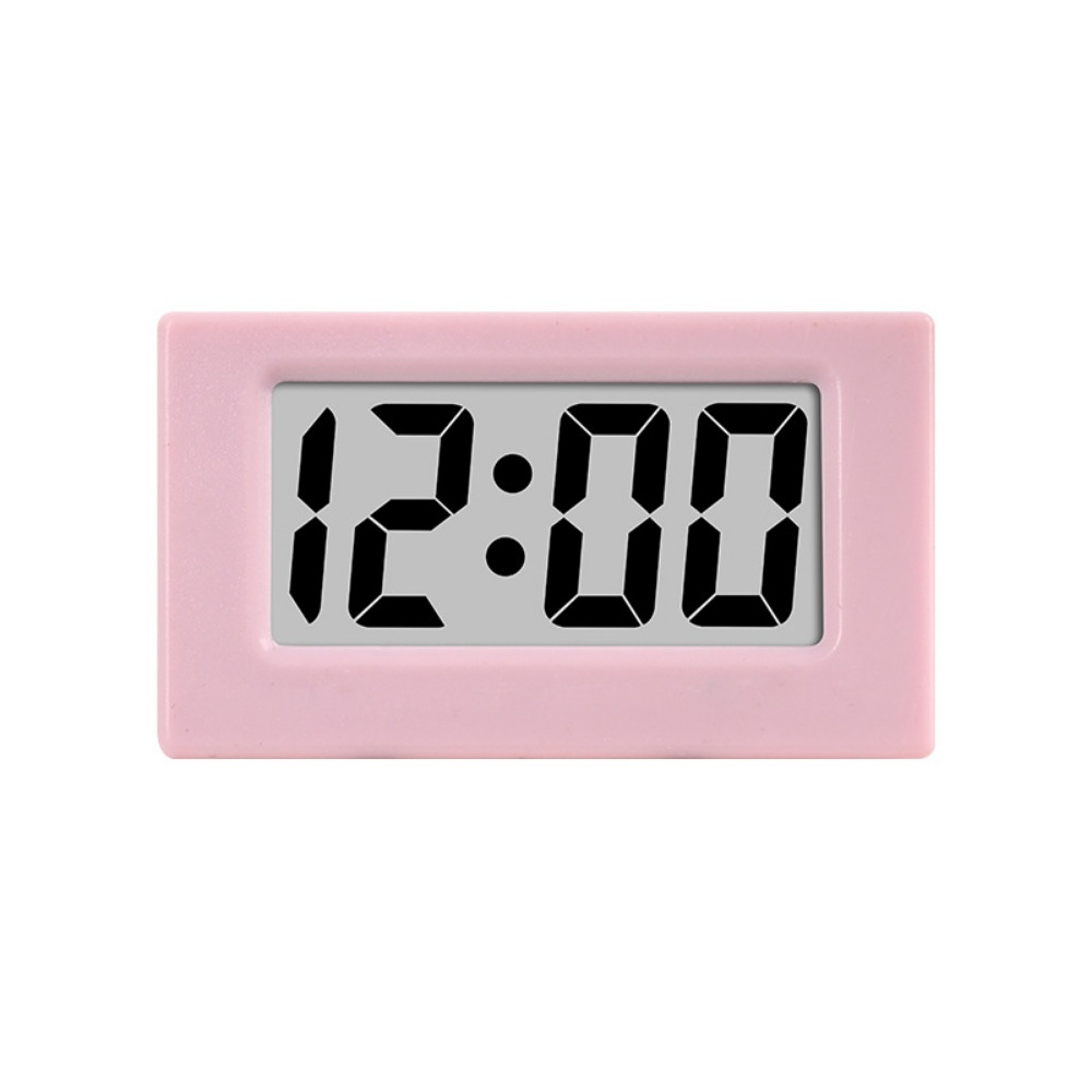 Modern LED Digital Clock Mini Triangle Desk Clock Silent Bedside Time Display For Home Office 2