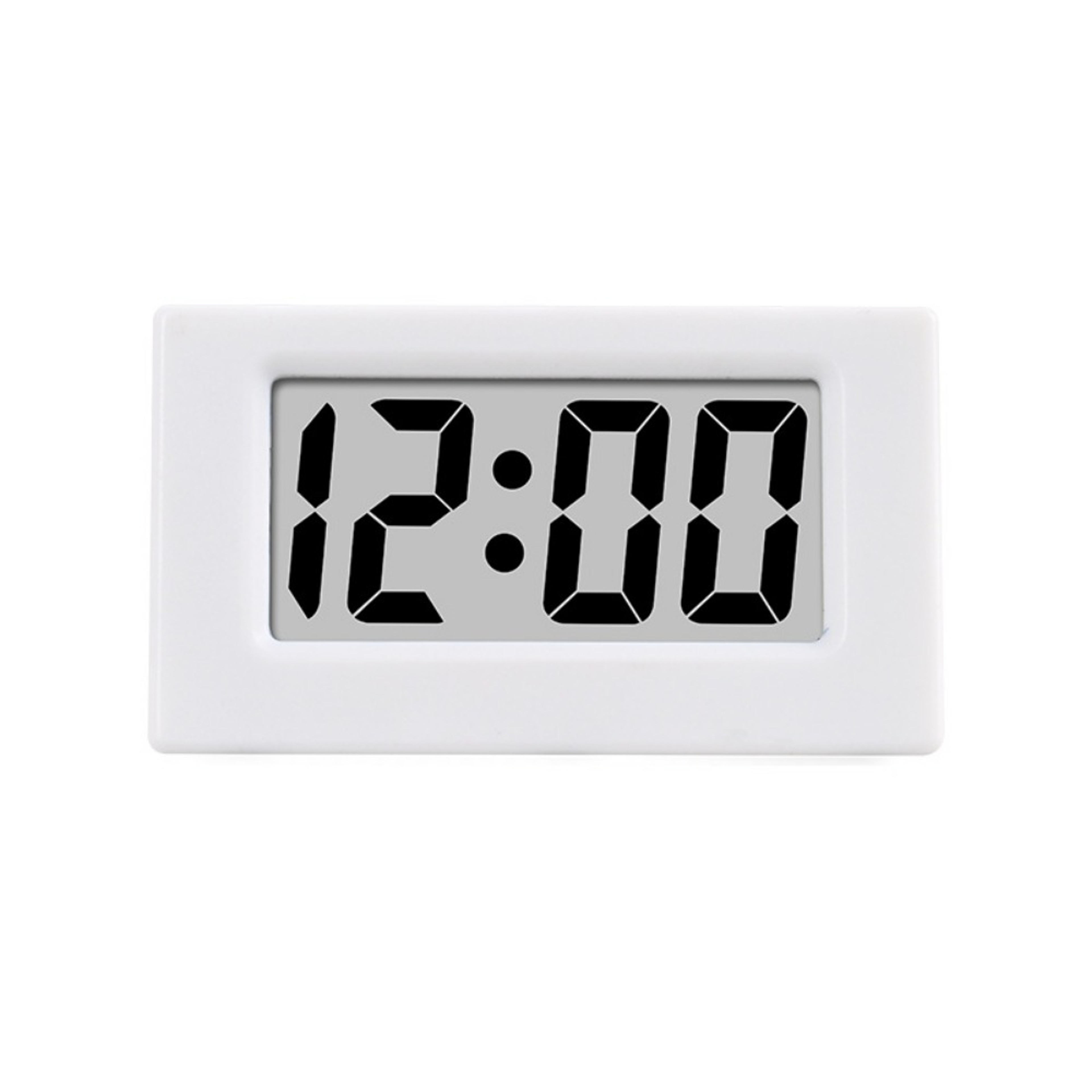 Modern LED Digital Clock Mini Triangle Desk Clock Silent Bedside Time Display For Home Office 5