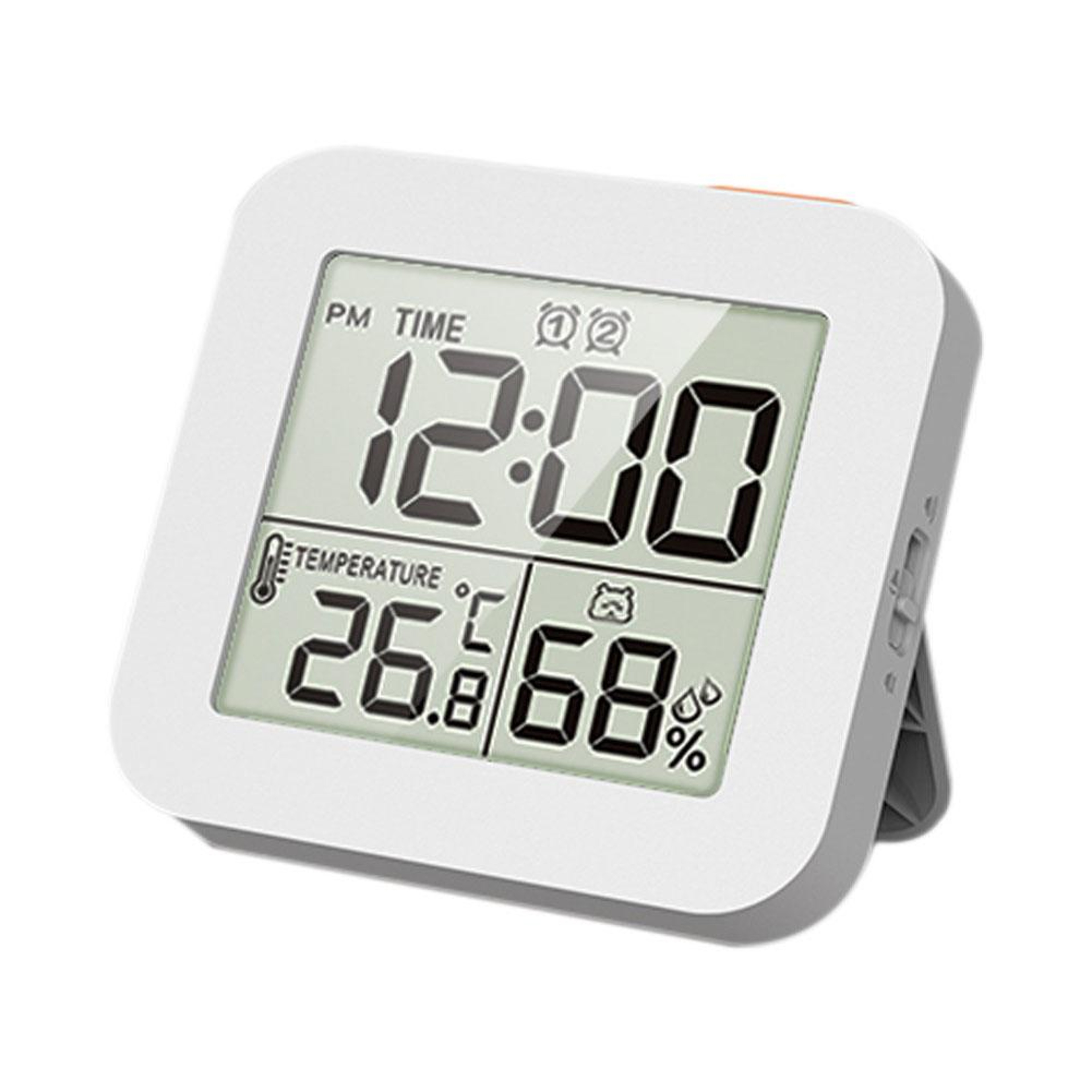 Shower Clock With Digital Bathroom Clock Display Shower Timer Temperature Humidity Monitor 4