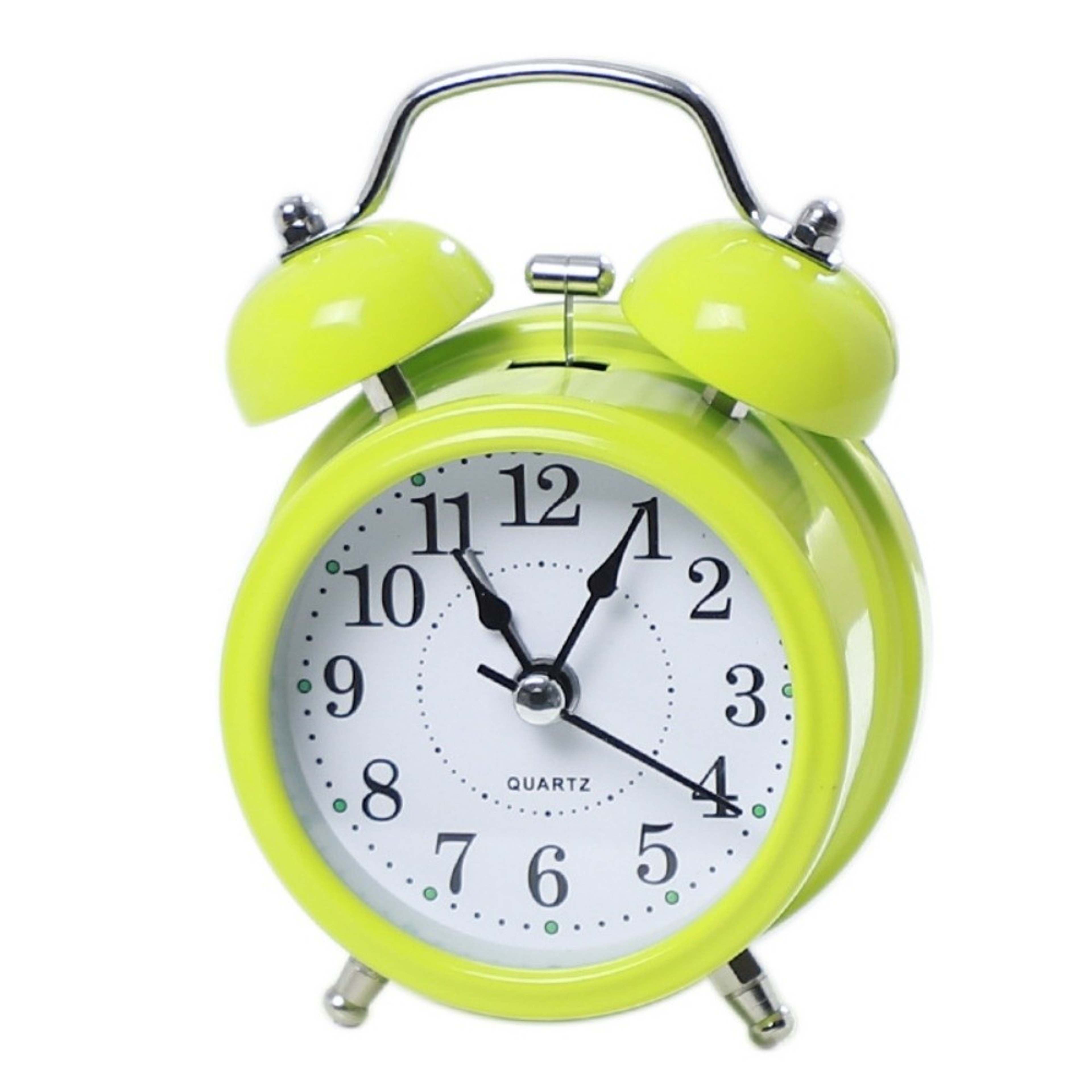 Vintage Retro Double Bell Alarm Clock Silent Bedside Clock For Students And Bedroom Decor 2