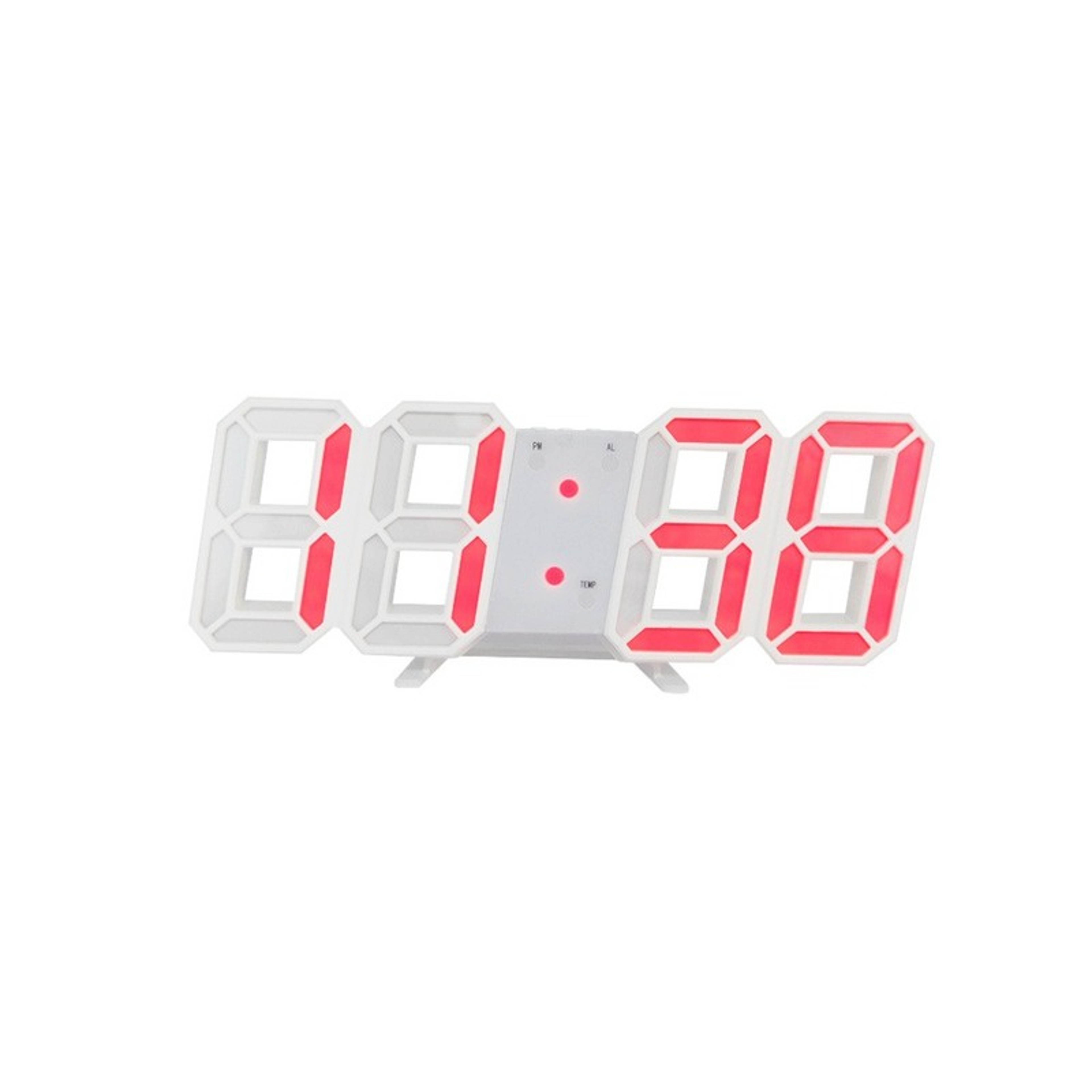 LED Digital Alarm Clock With Temperature Display Modern Wall And Desk Clock For Home And Office 0