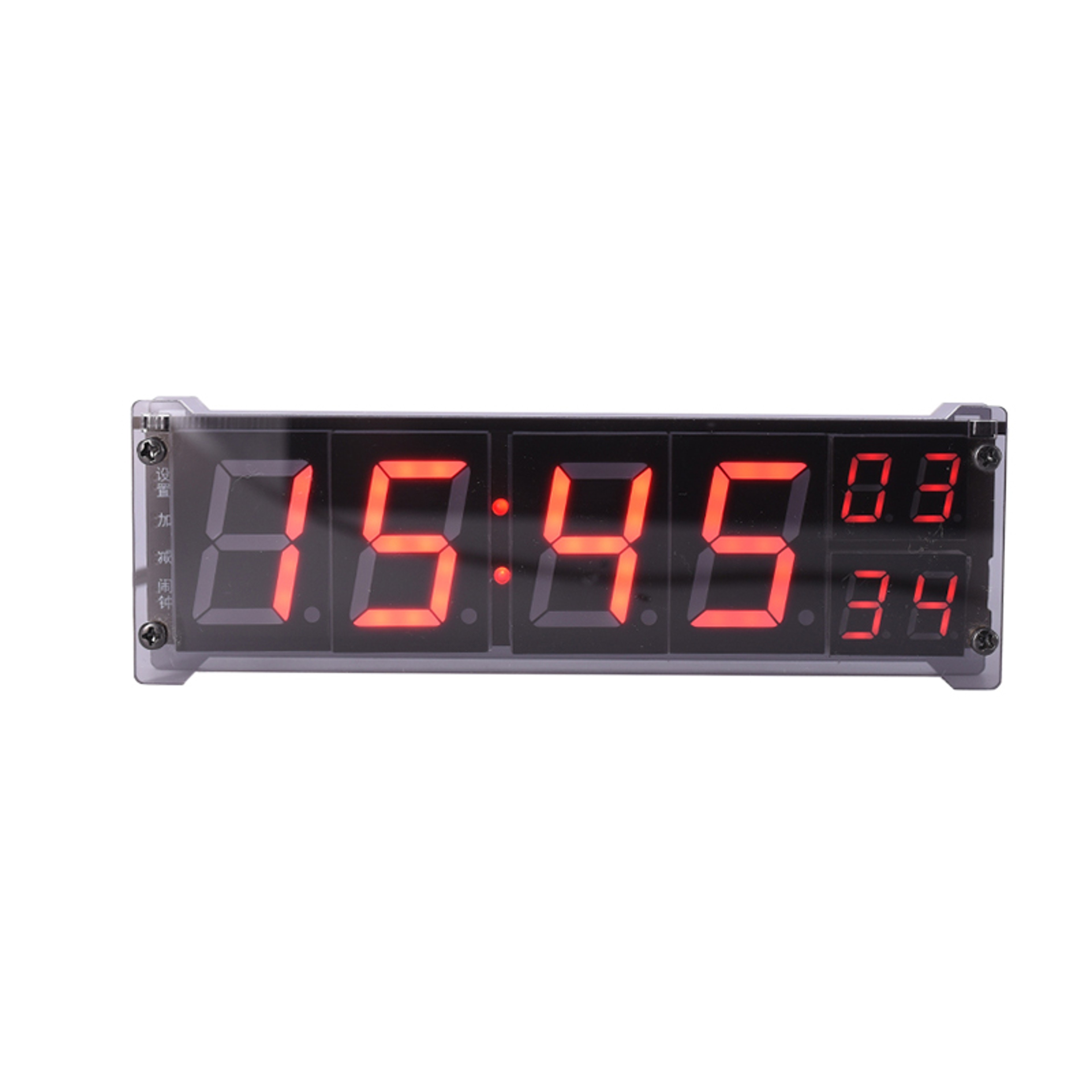 WiFi Digital Clock With LED Time Display Network Synchronized Alarm Clock With Temperature Monitor 1