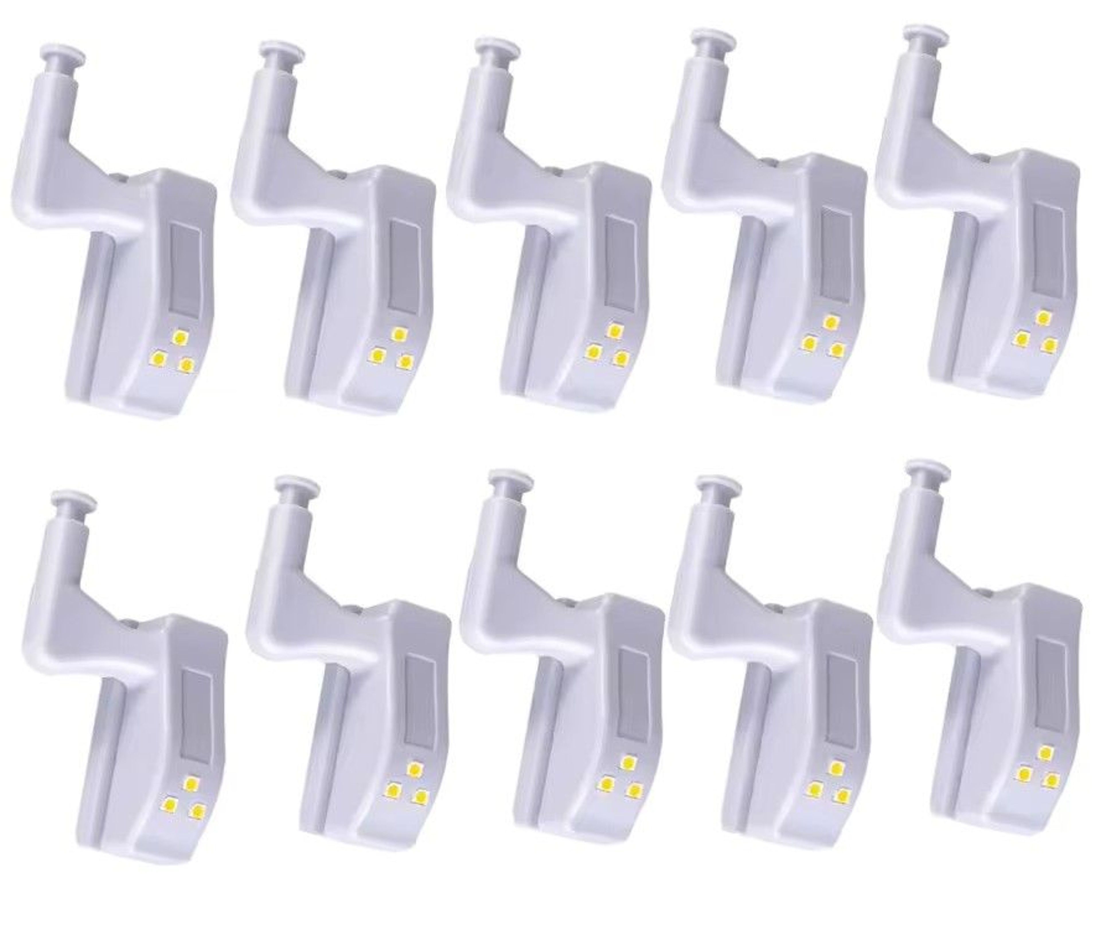 LED Hinge Sensor Light Under Cabinet Wardrobe Lamp 0