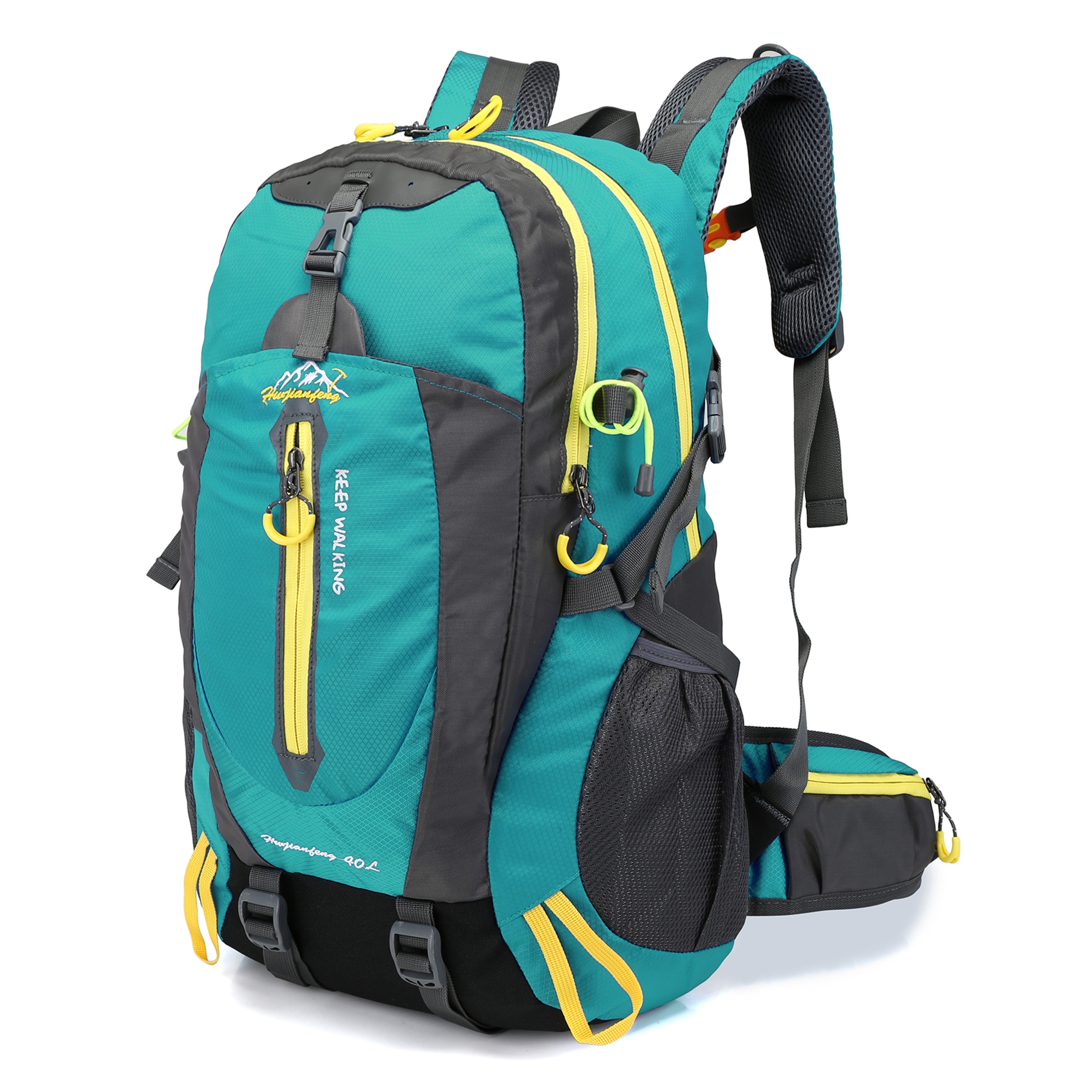 Water Resistant Travel Backpack With Laptop Compartment For Hiking Camping And Outdoor Adventures 2