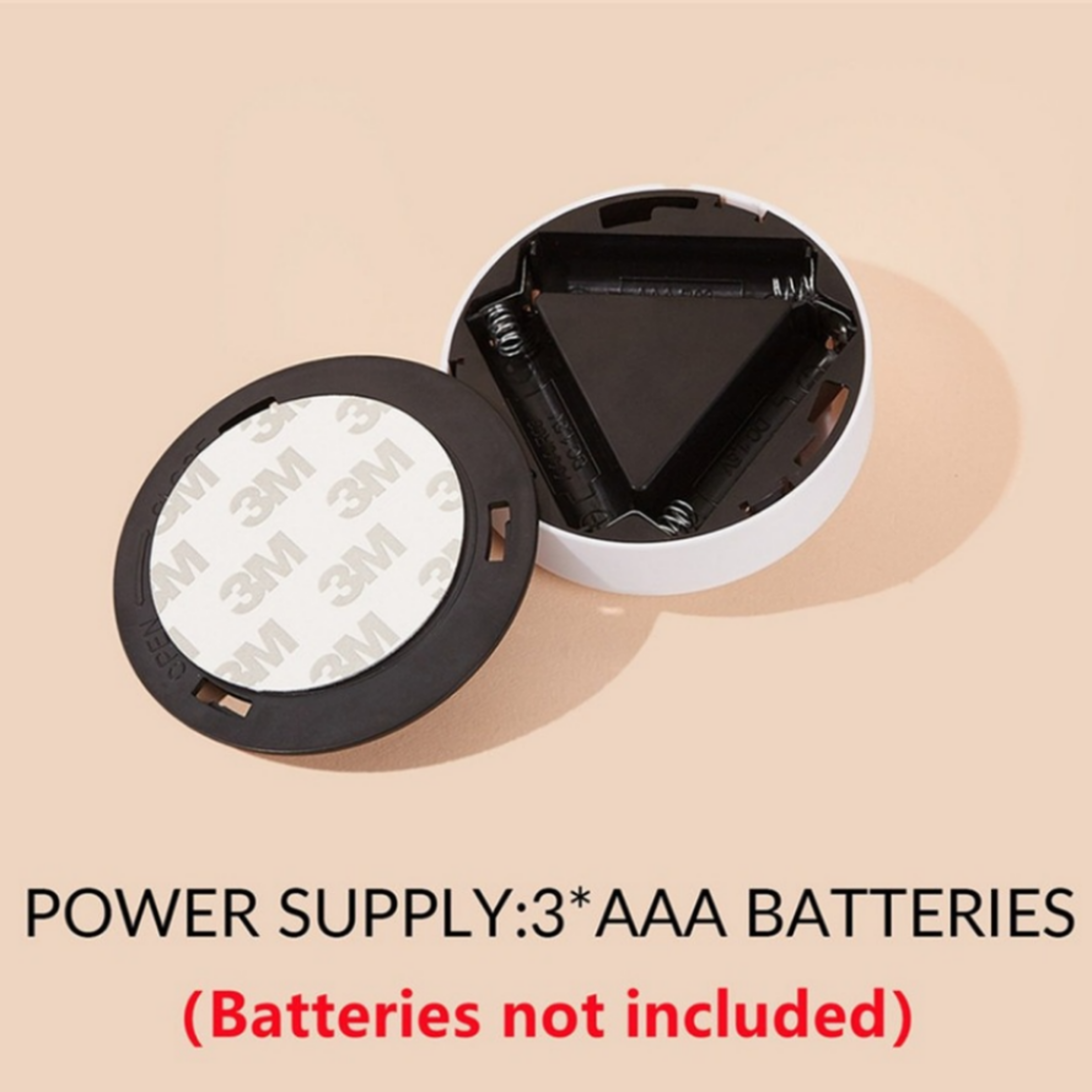 Glow Battery Powered Night Light Touch LED Stick On Cabinet Lights 9