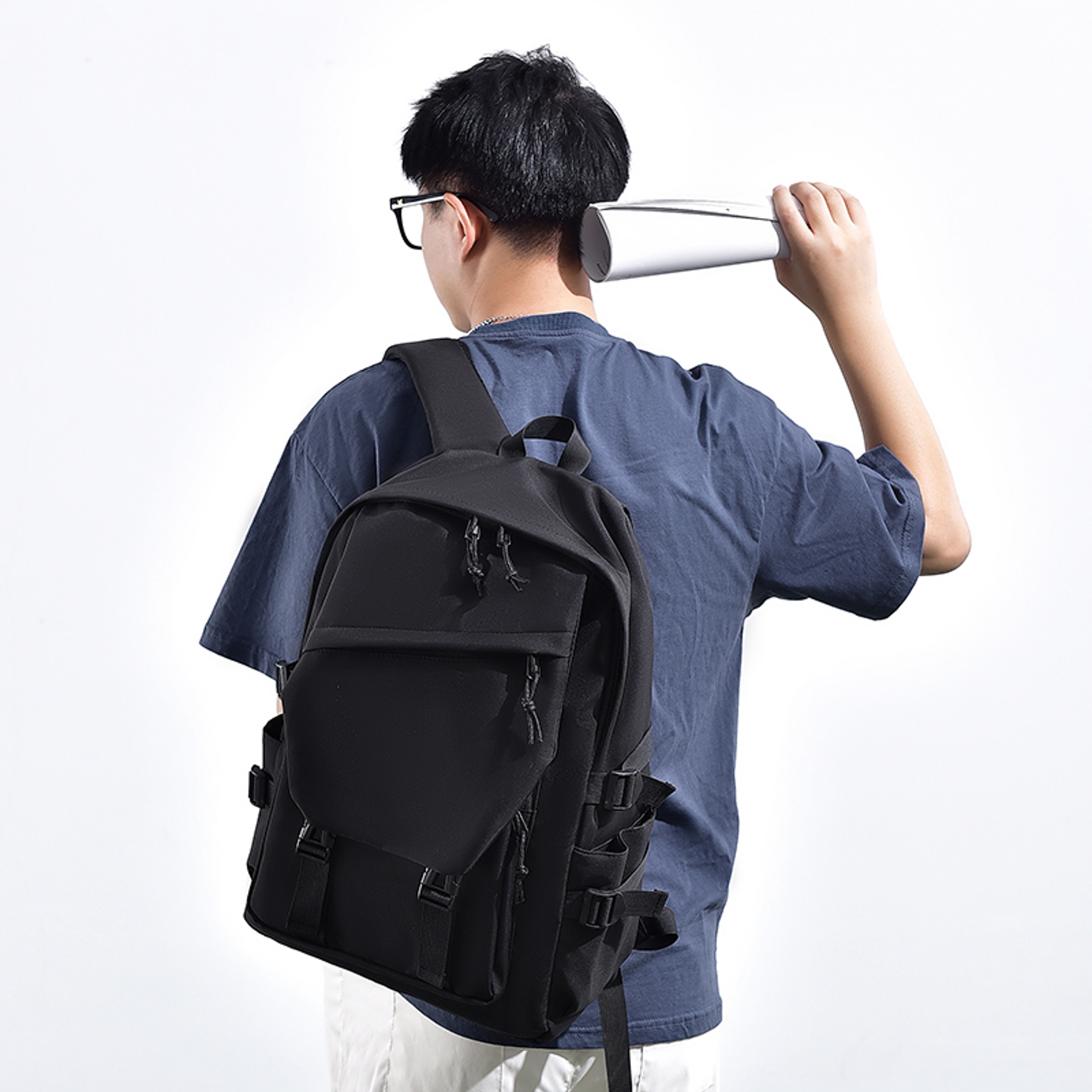 Everyday Large Capacity Commuter Backpack For School Work And Travel 9