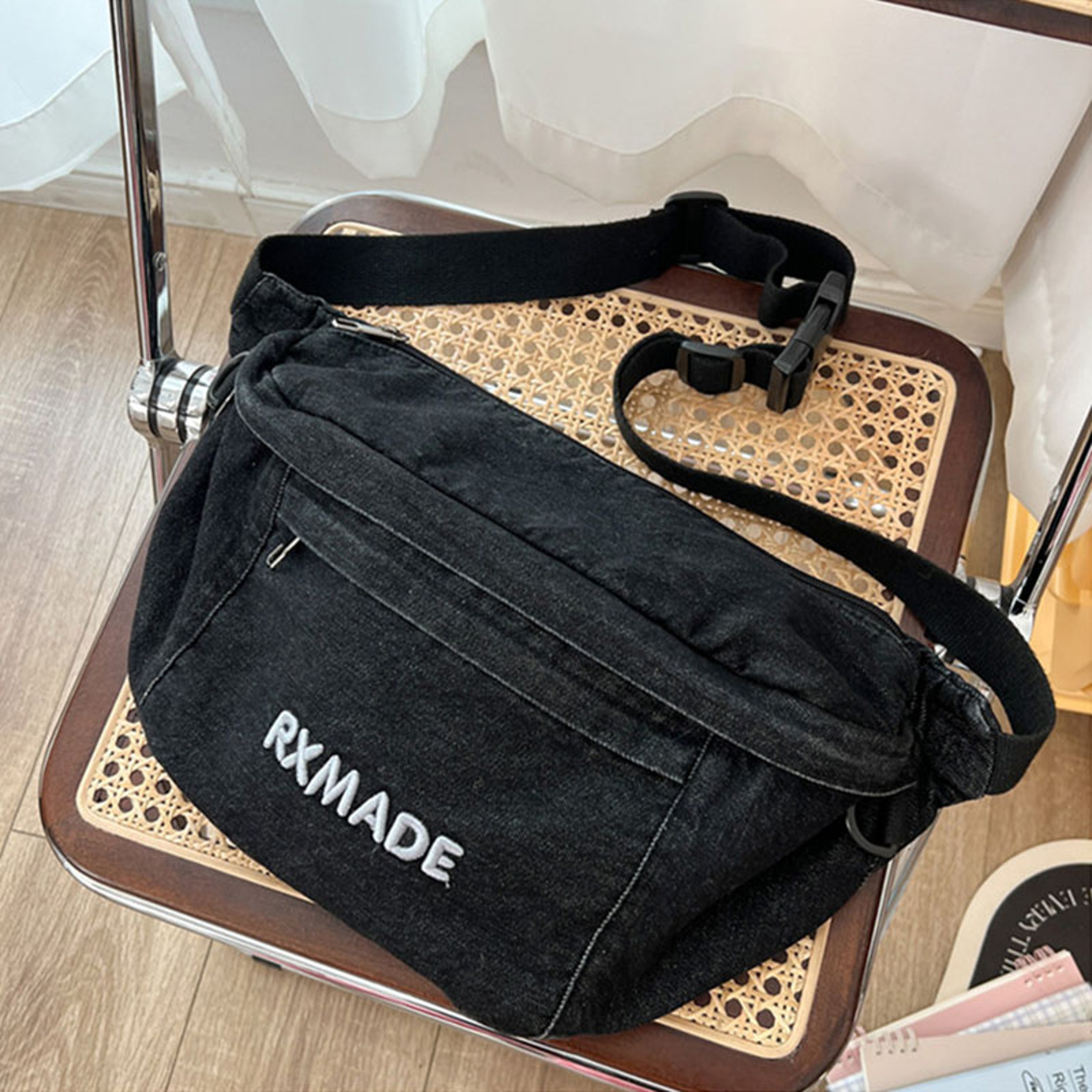 Large Capacity Canvas Belt Bag And Unisex Crossbody Chest Pack 1