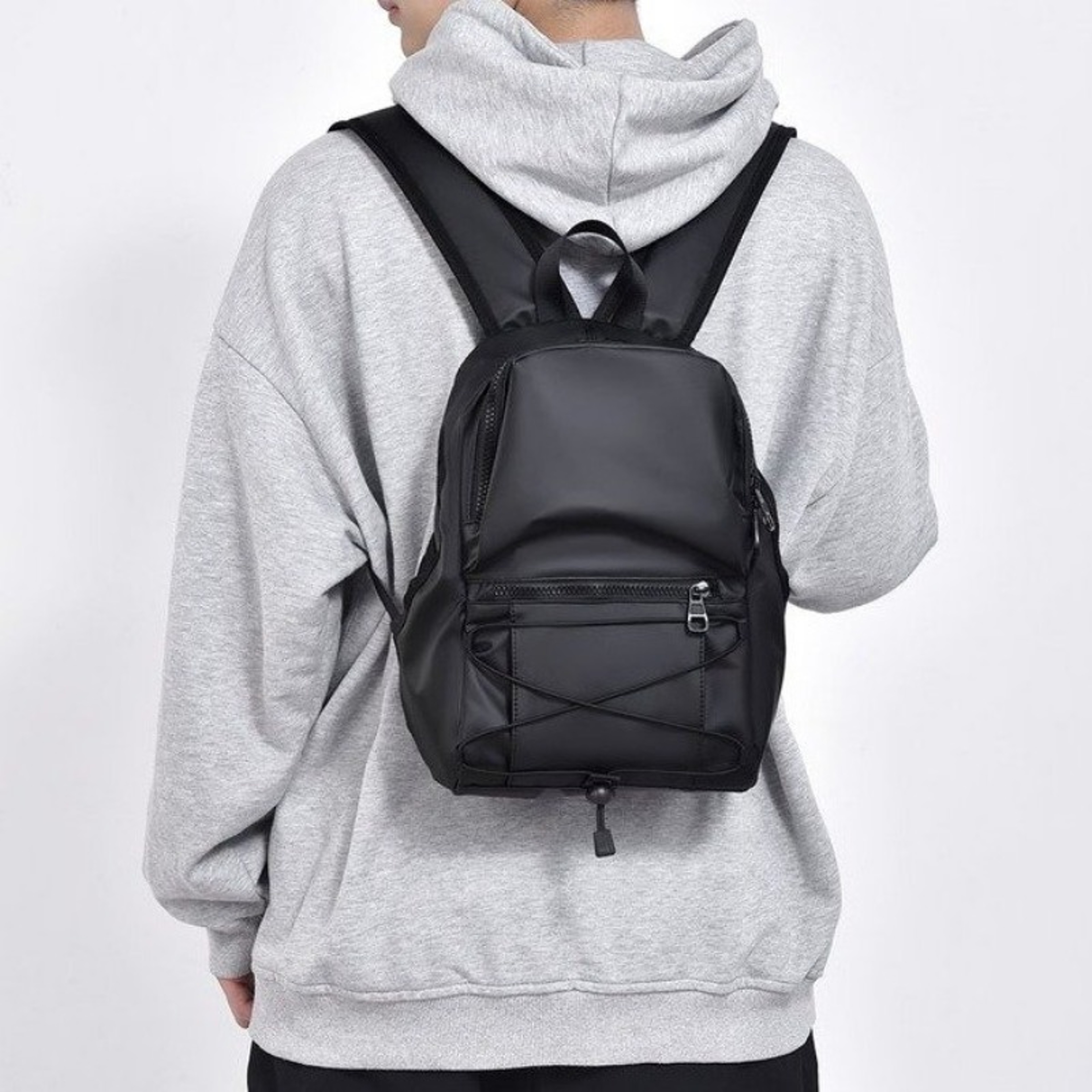 Compact Oxford Mini Backpack For Men Lightweight Travel Daypack 3