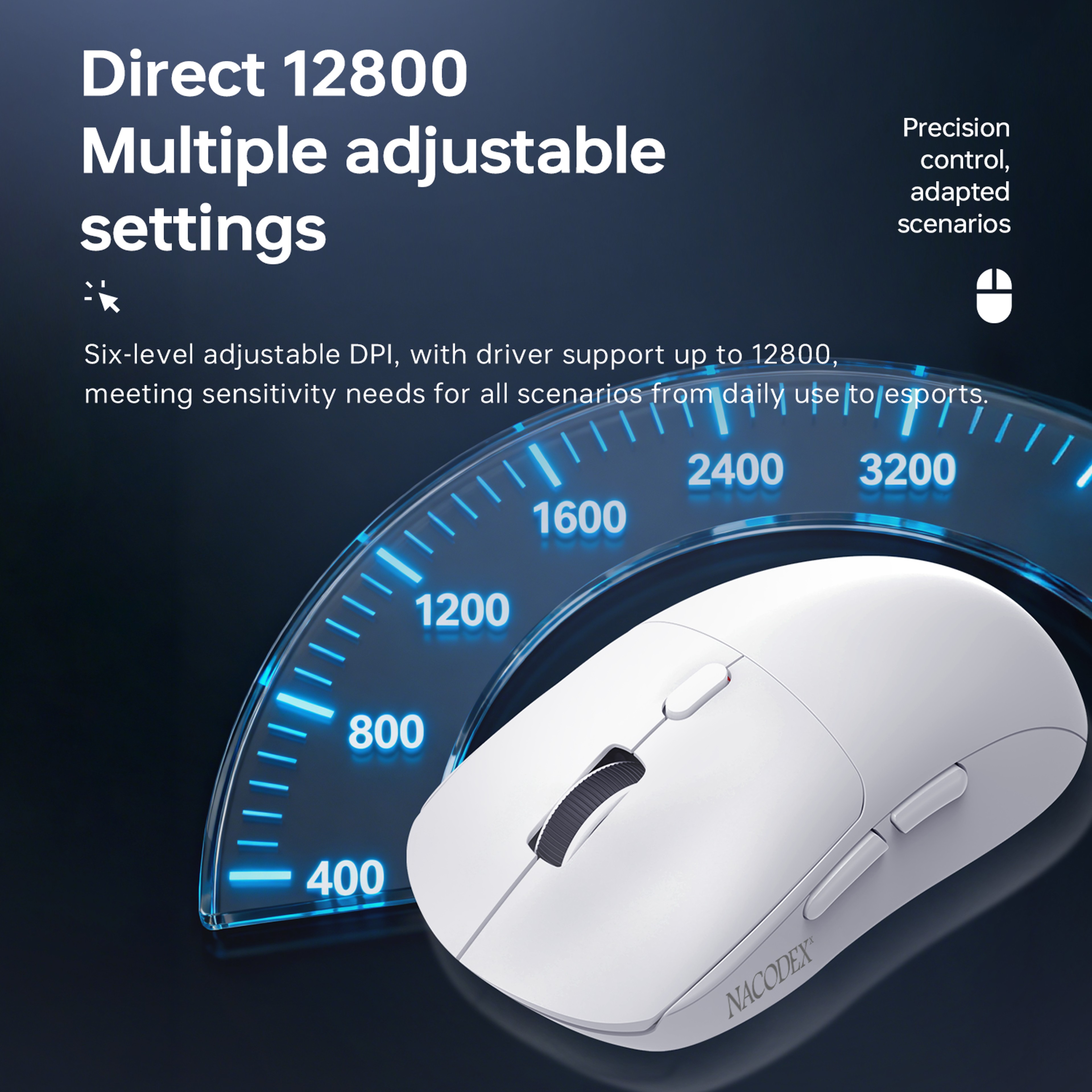Tri Mode Wireless Mouse With Display For Gaming And Office 6
