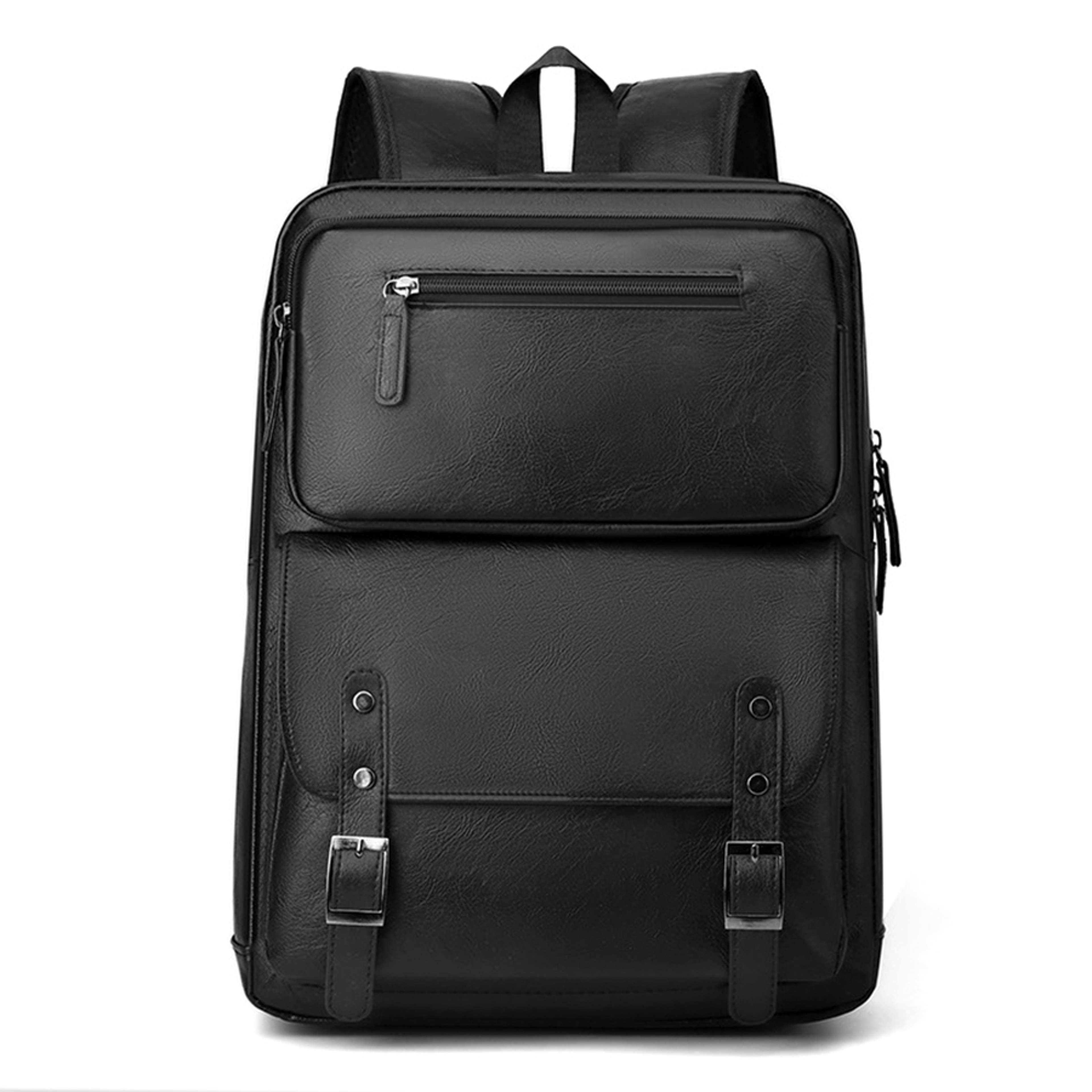 Urban Edge Mens PU Leather Laptop Backpack 0