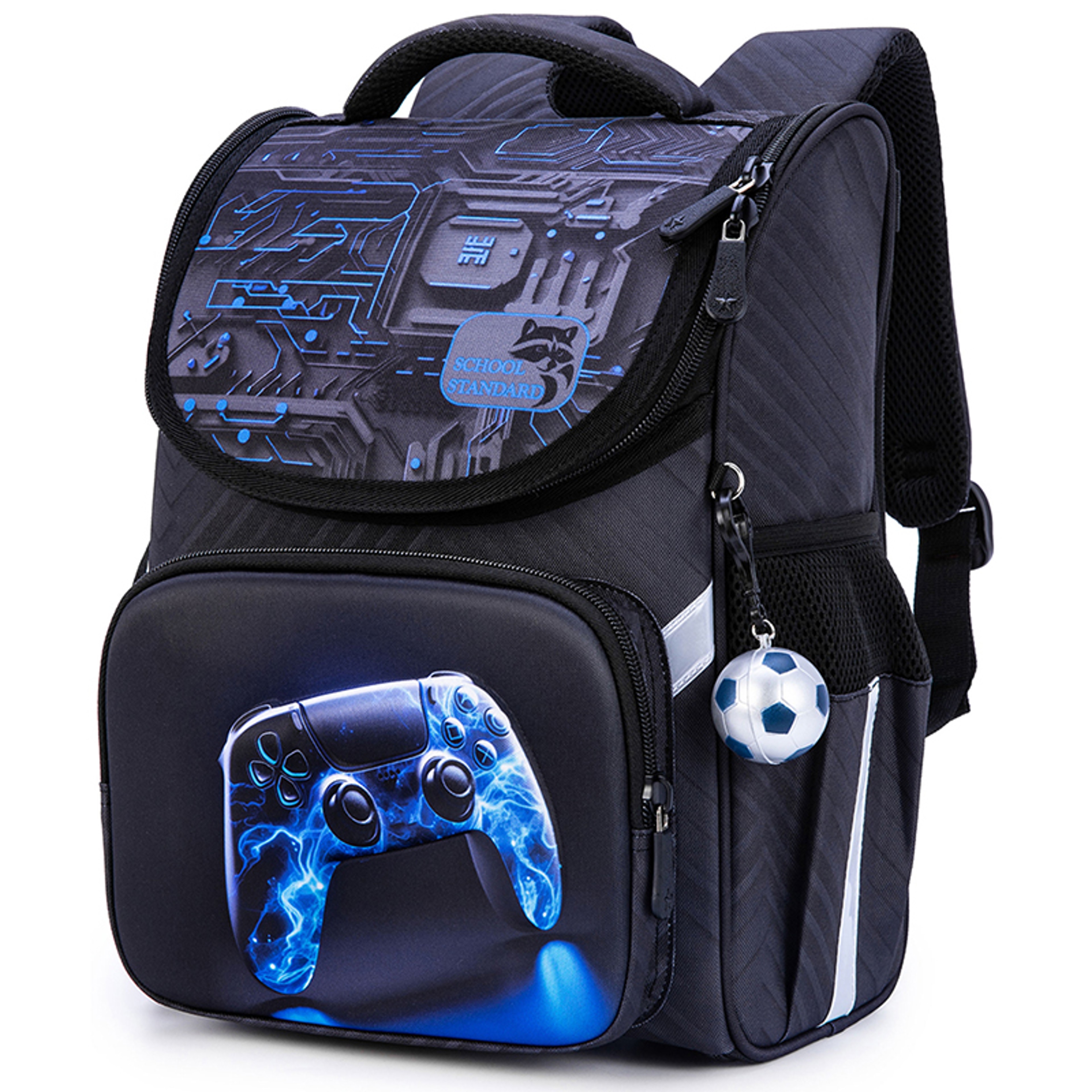 Ergo Quest Cartoon Orthopedic School Backpack For Boys 1