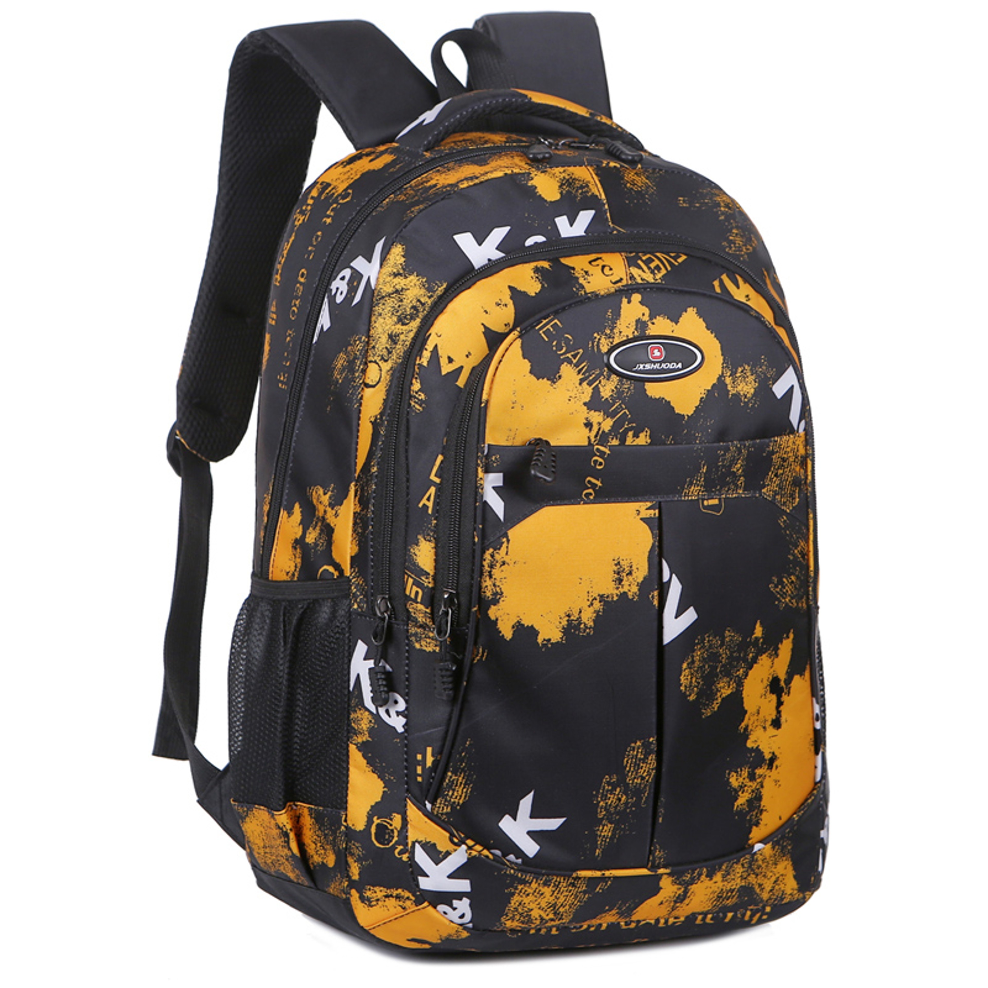 Large Capacity Lightweight Nylon Laptop Backpack For Men 1