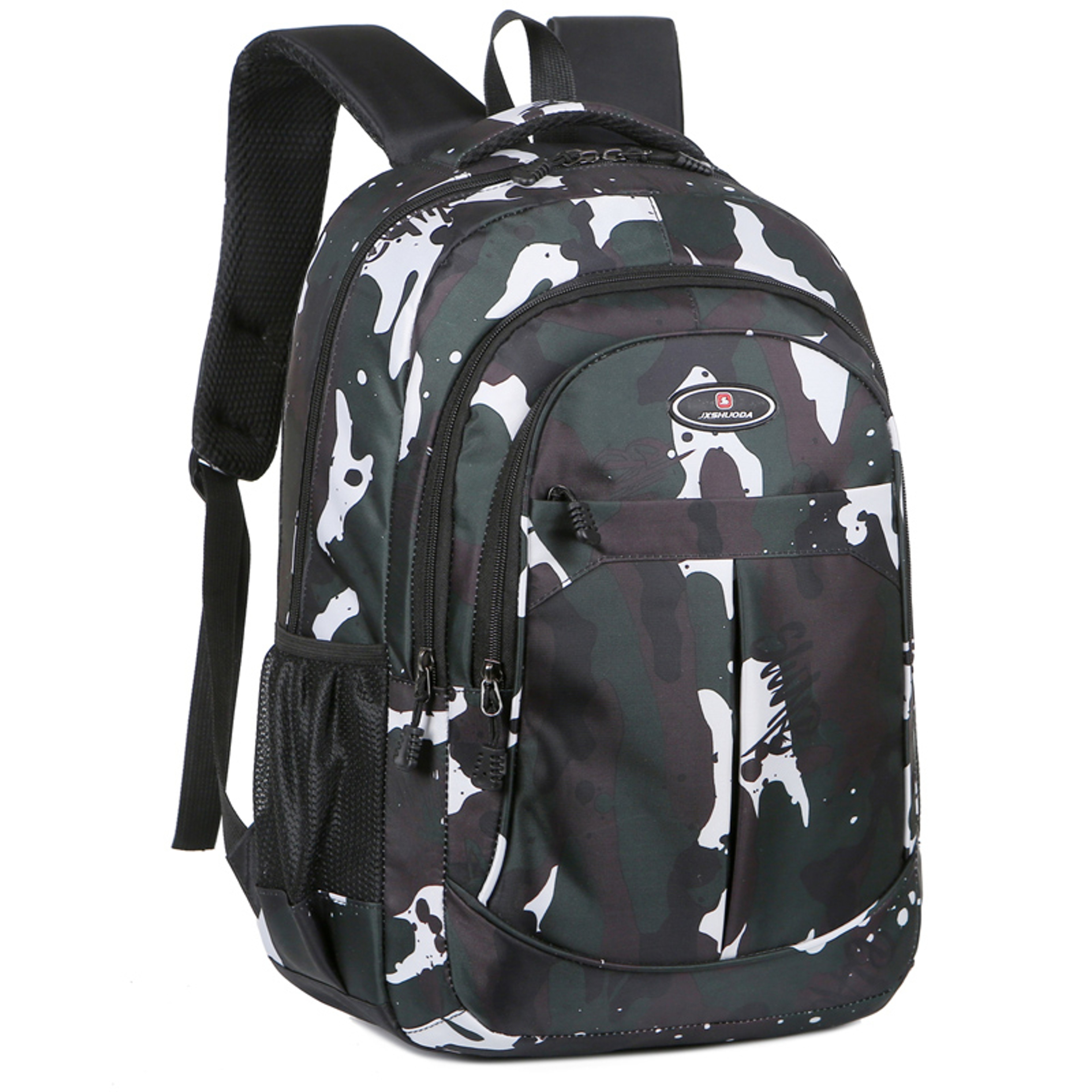 Large Capacity Lightweight Nylon Laptop Backpack For Men 3