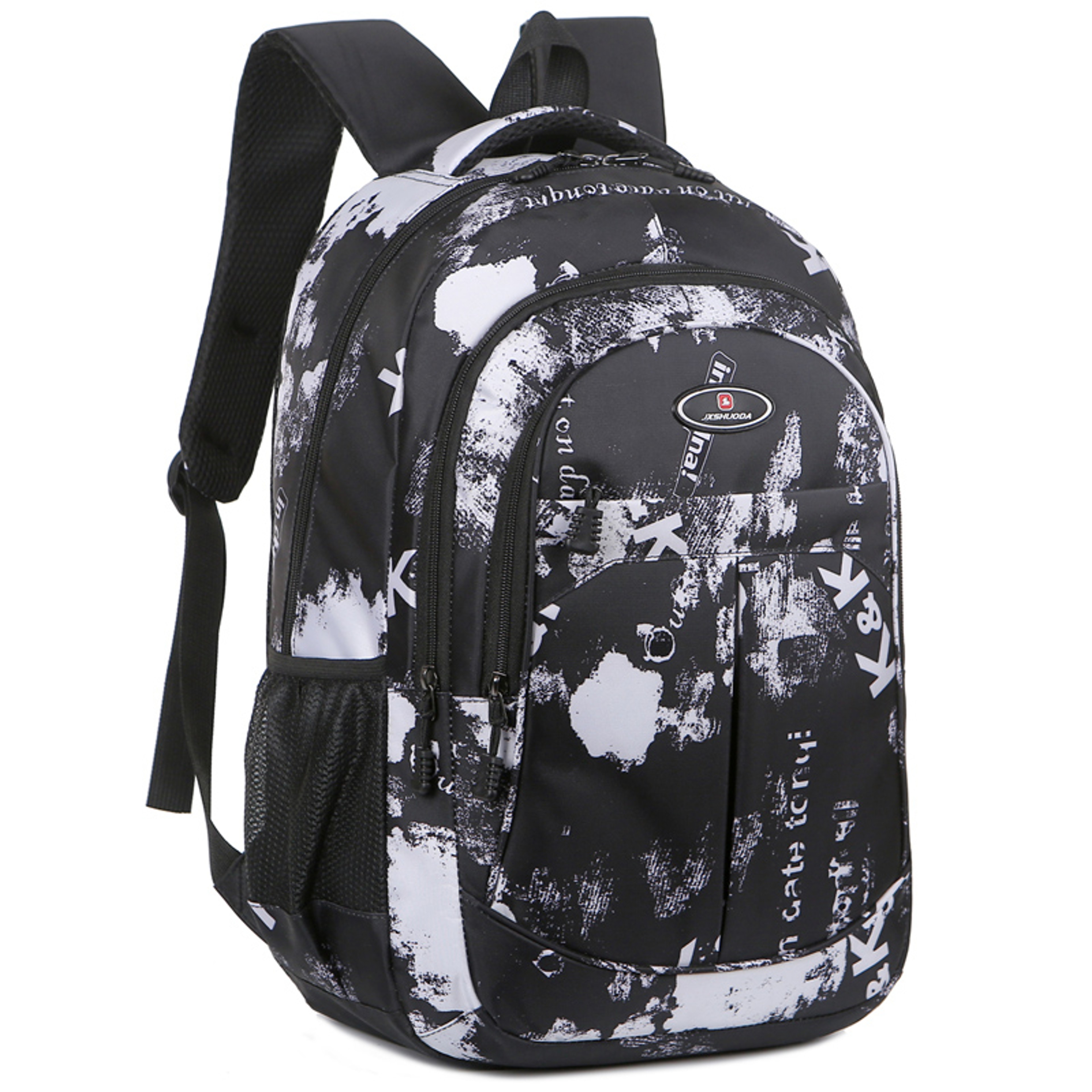Large Capacity Lightweight Nylon Laptop Backpack For Men 6