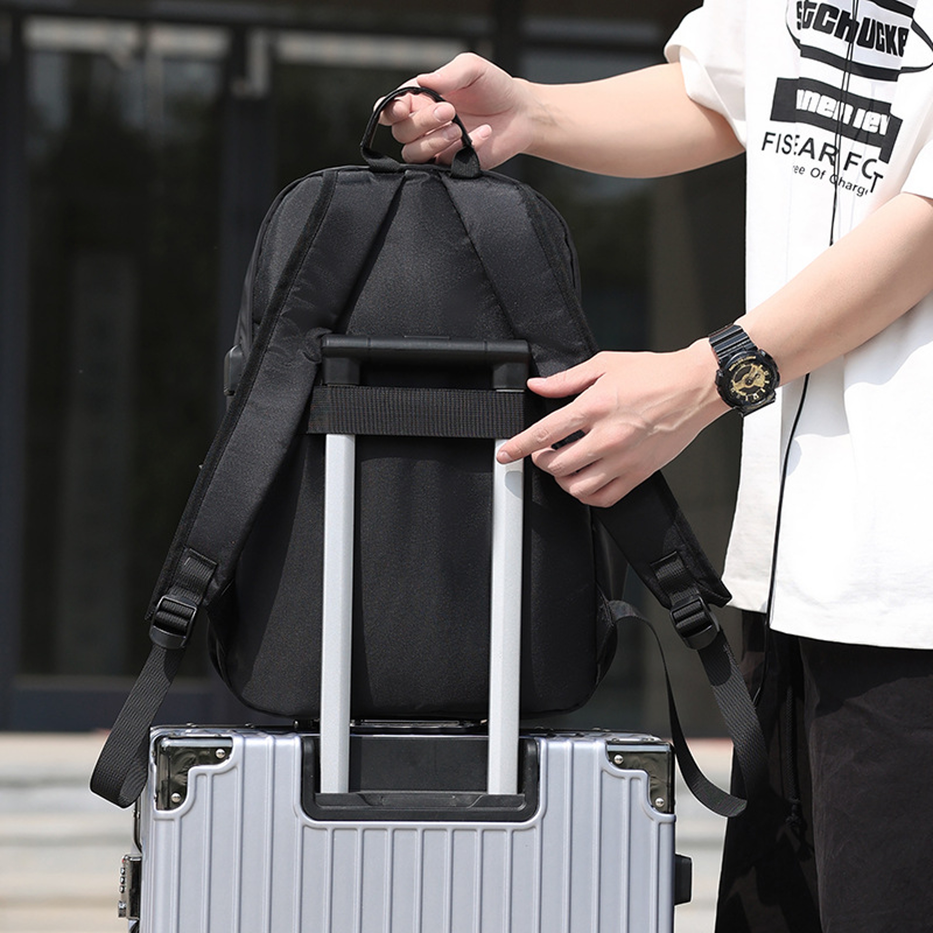 Lightweight Waterproof Laptop Backpack For Work School And Travel 4