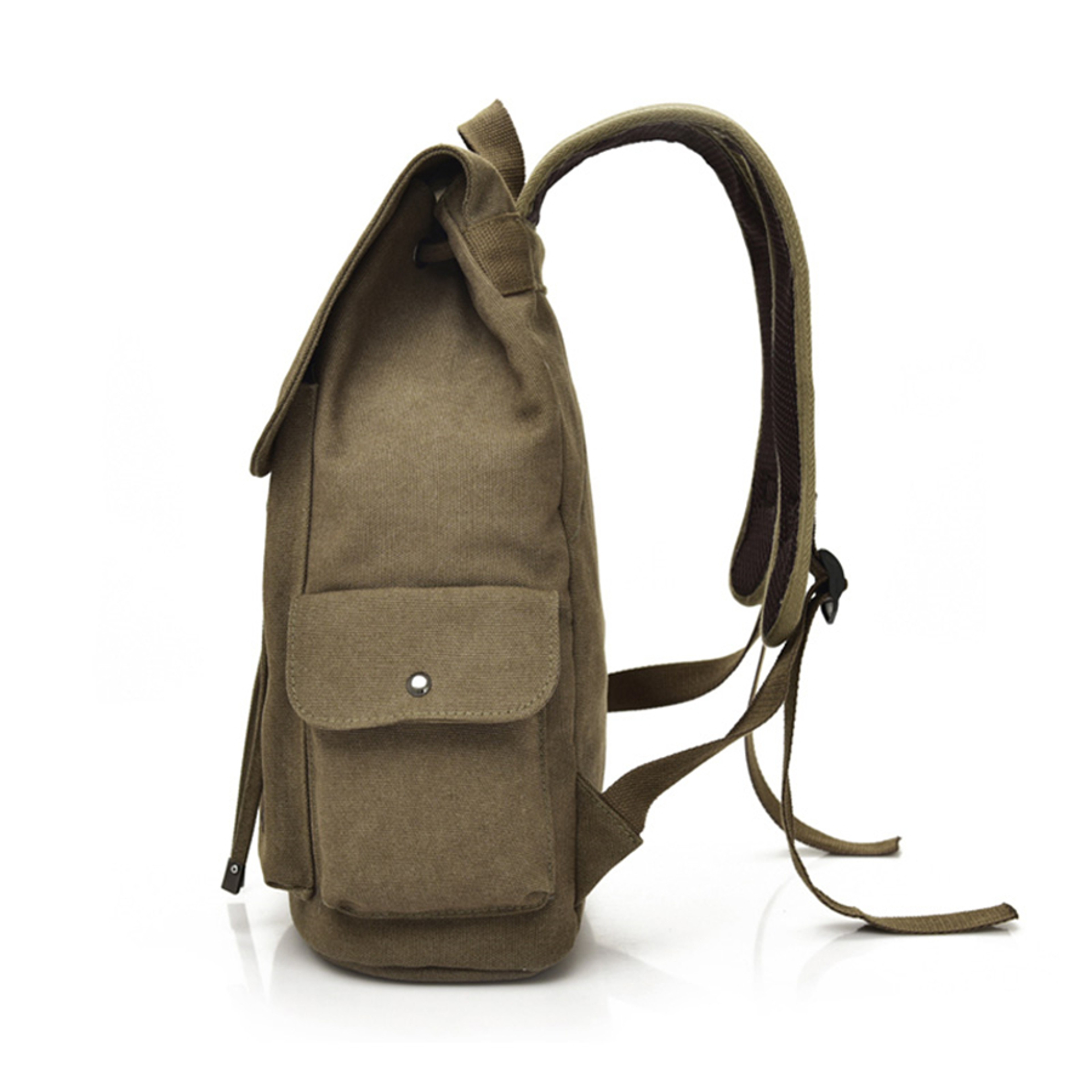 Heritage Canvas Backpack For Men Large Capacity School And Travel Rucksack 7