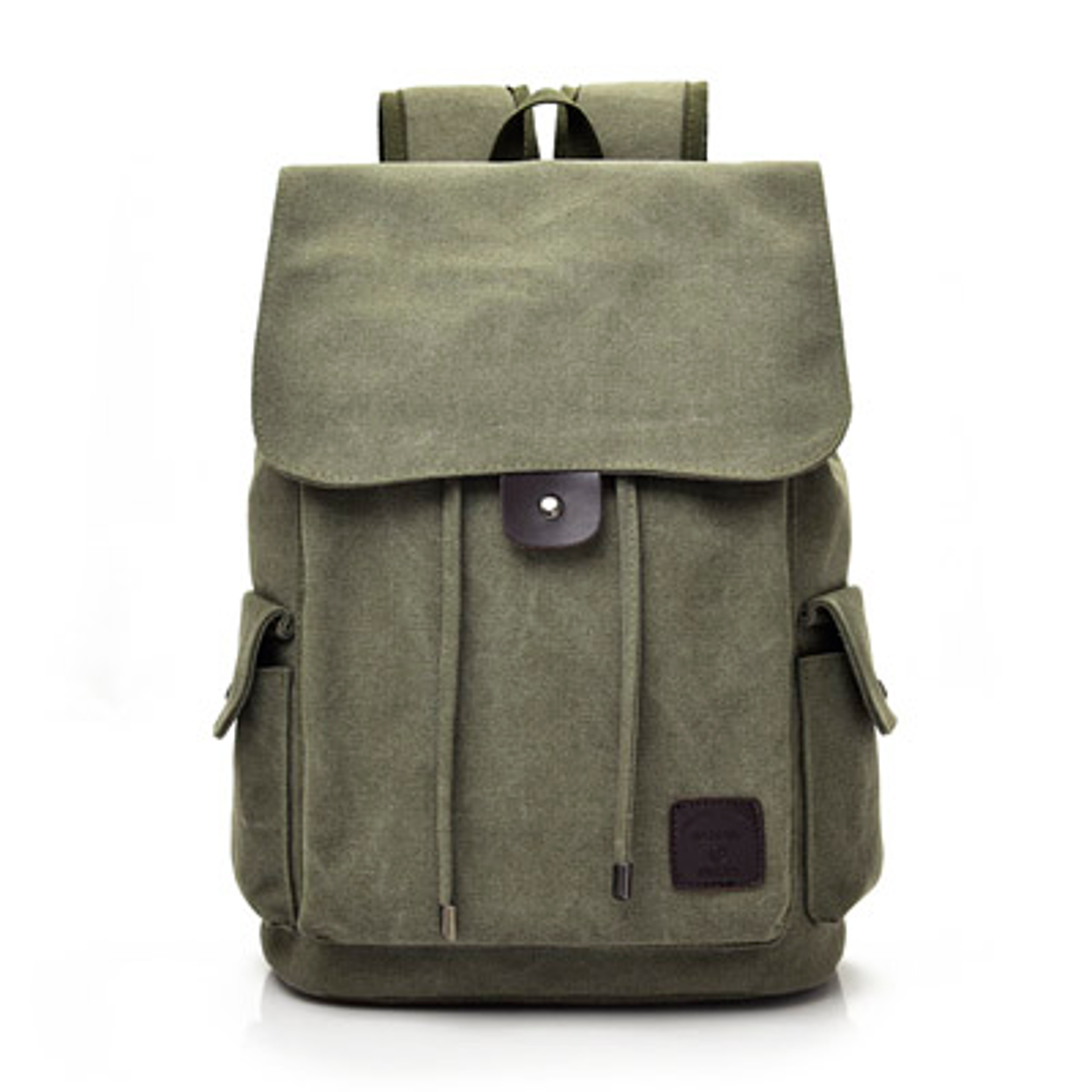 Heritage Canvas Backpack For Men Large Capacity School And Travel Rucksack 2