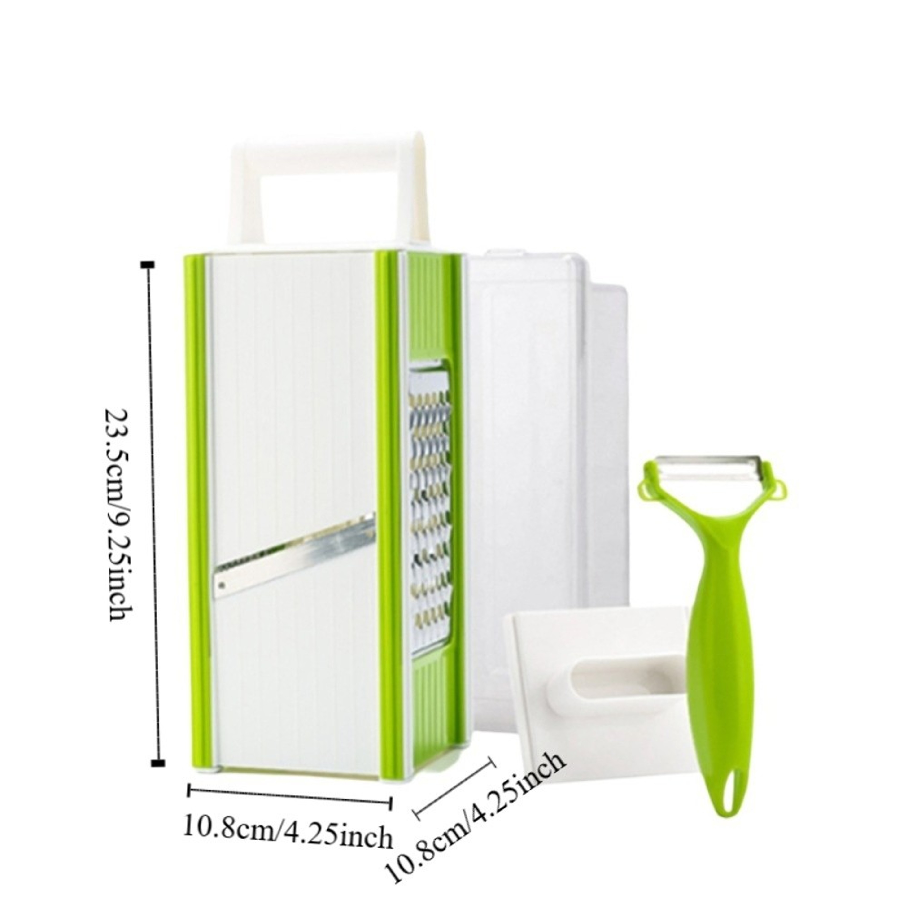 Vegetable Chopper and Mandoline Slicer with Container – view 6